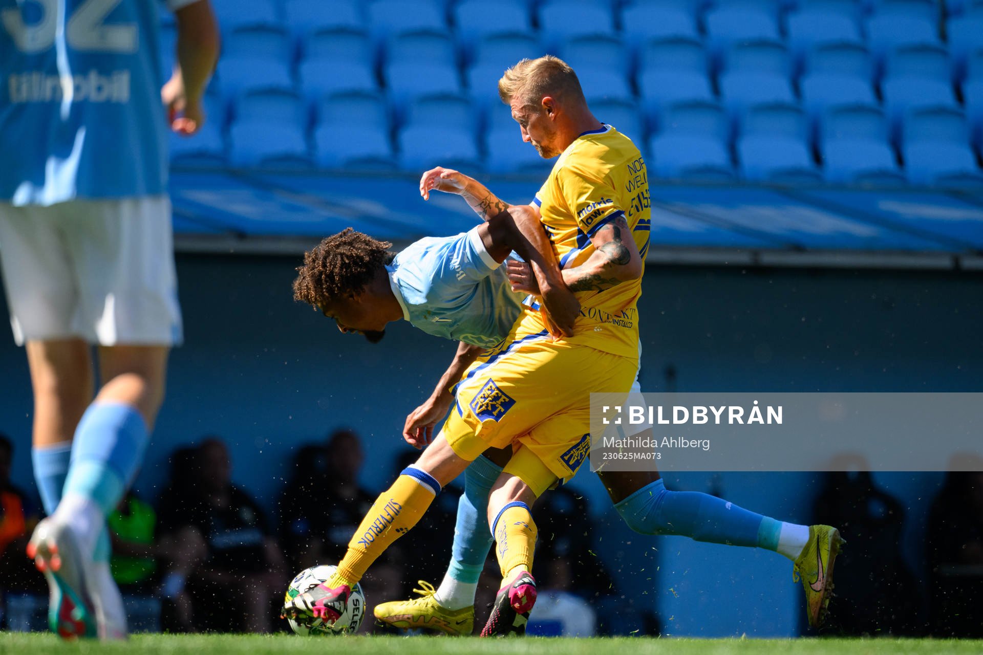 Malmö FFs Joseph Ceesay och IFK Göteborgs Sebastian