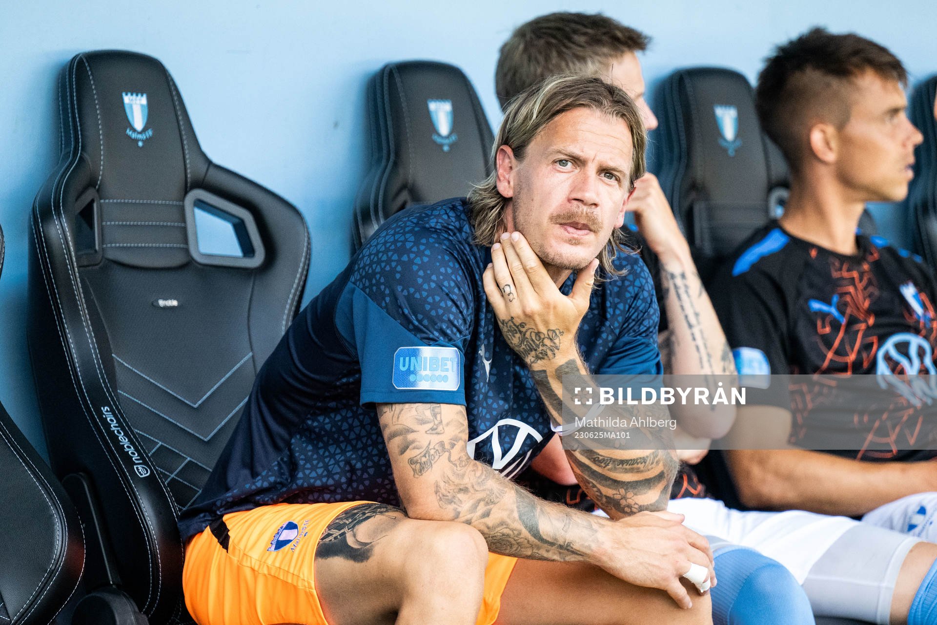 Malmö FFs målvakt Johan Dahlin