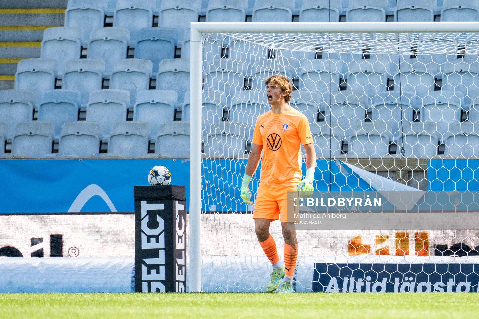 Malmö FFs målvakt Melker Ellborg