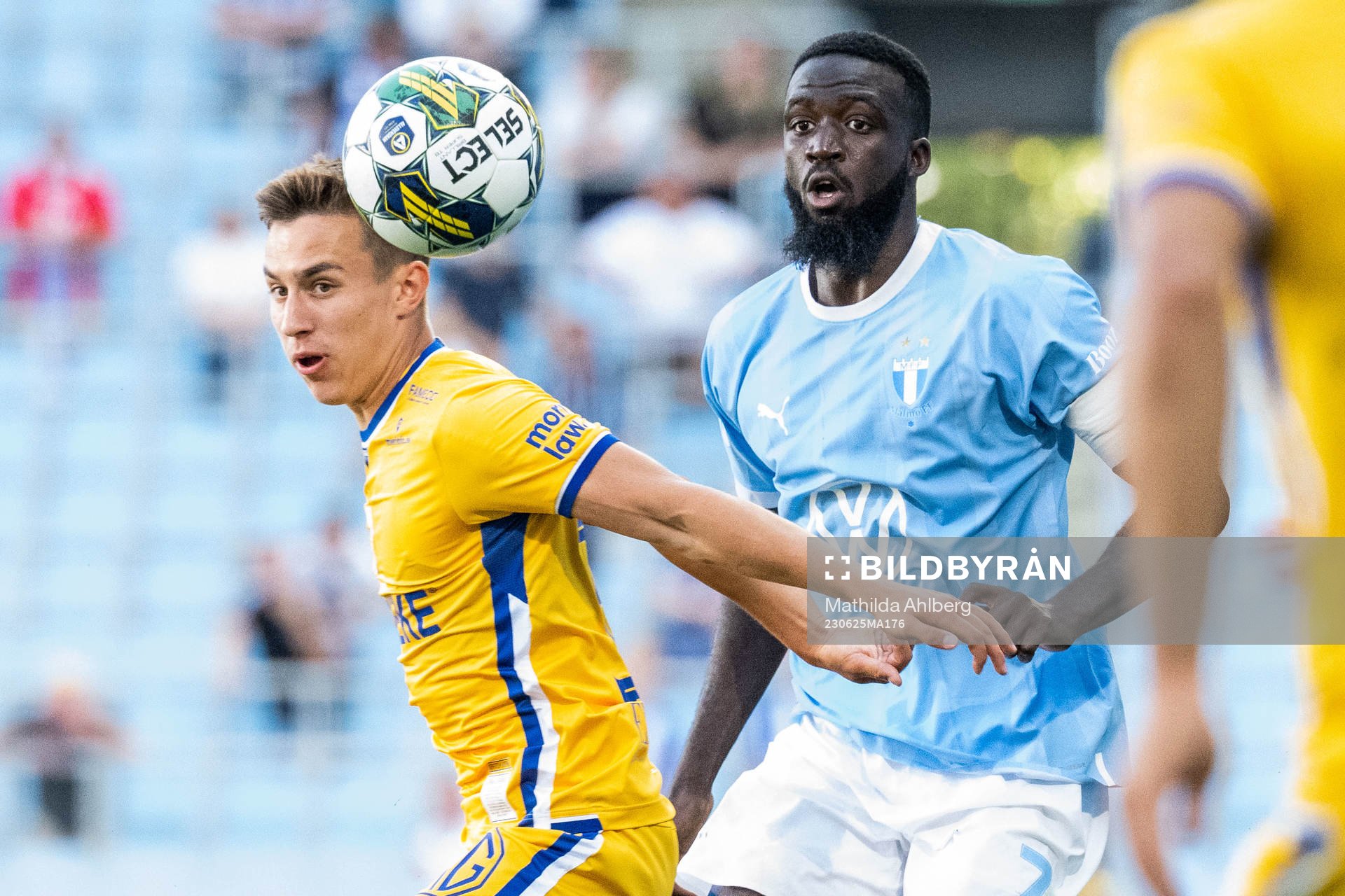 IFK Göteborgs Anton Kurochkin och Malmö FFs Mahamé Siby