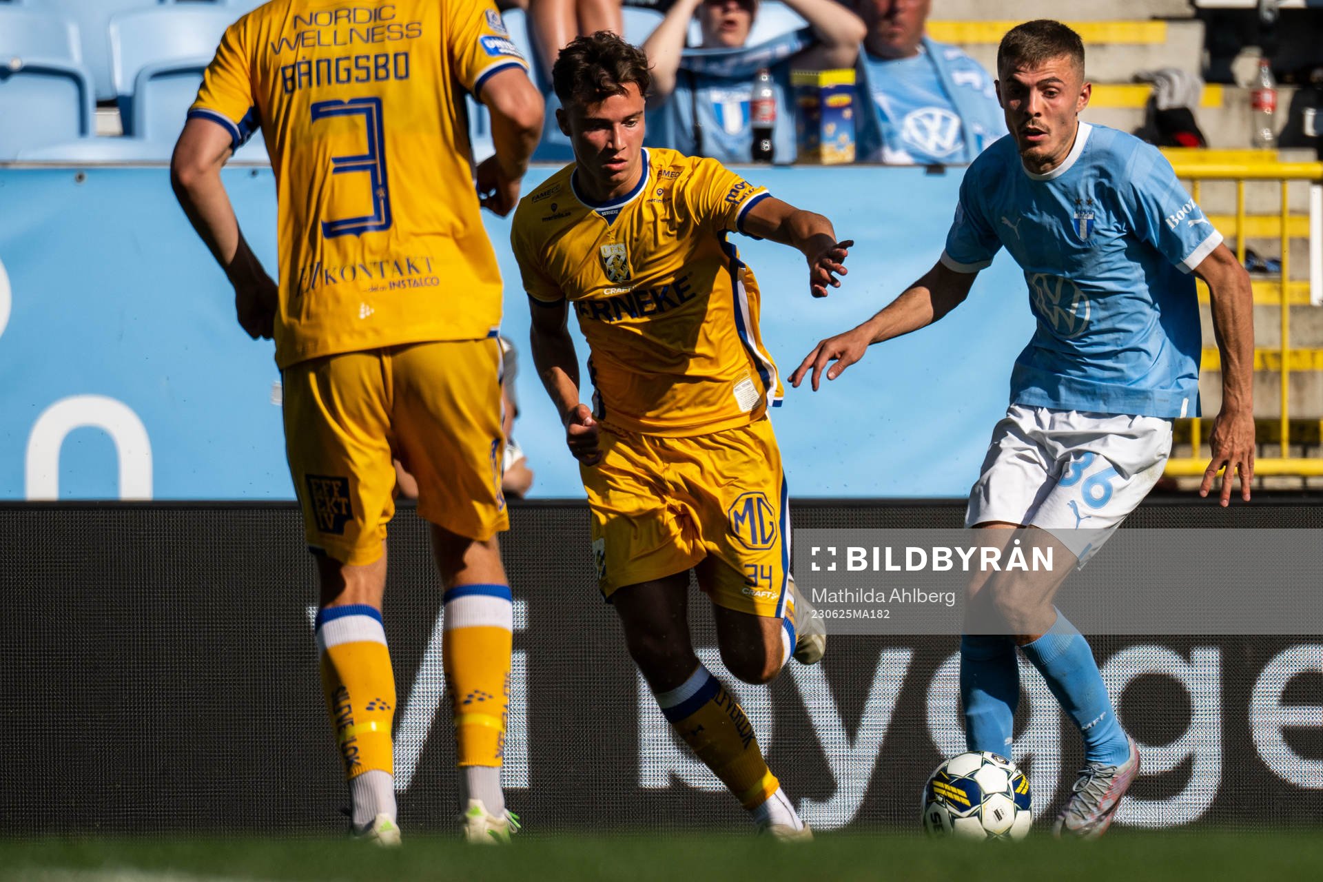 IFK Göteborgs Oliwer Brodin och Malmö FFs Patriot Sejdiu