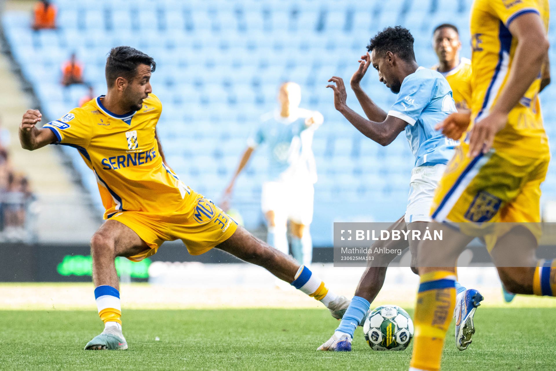 IFK Göteborgs Mohib Khalaf och Malmö FFs Taha Ali