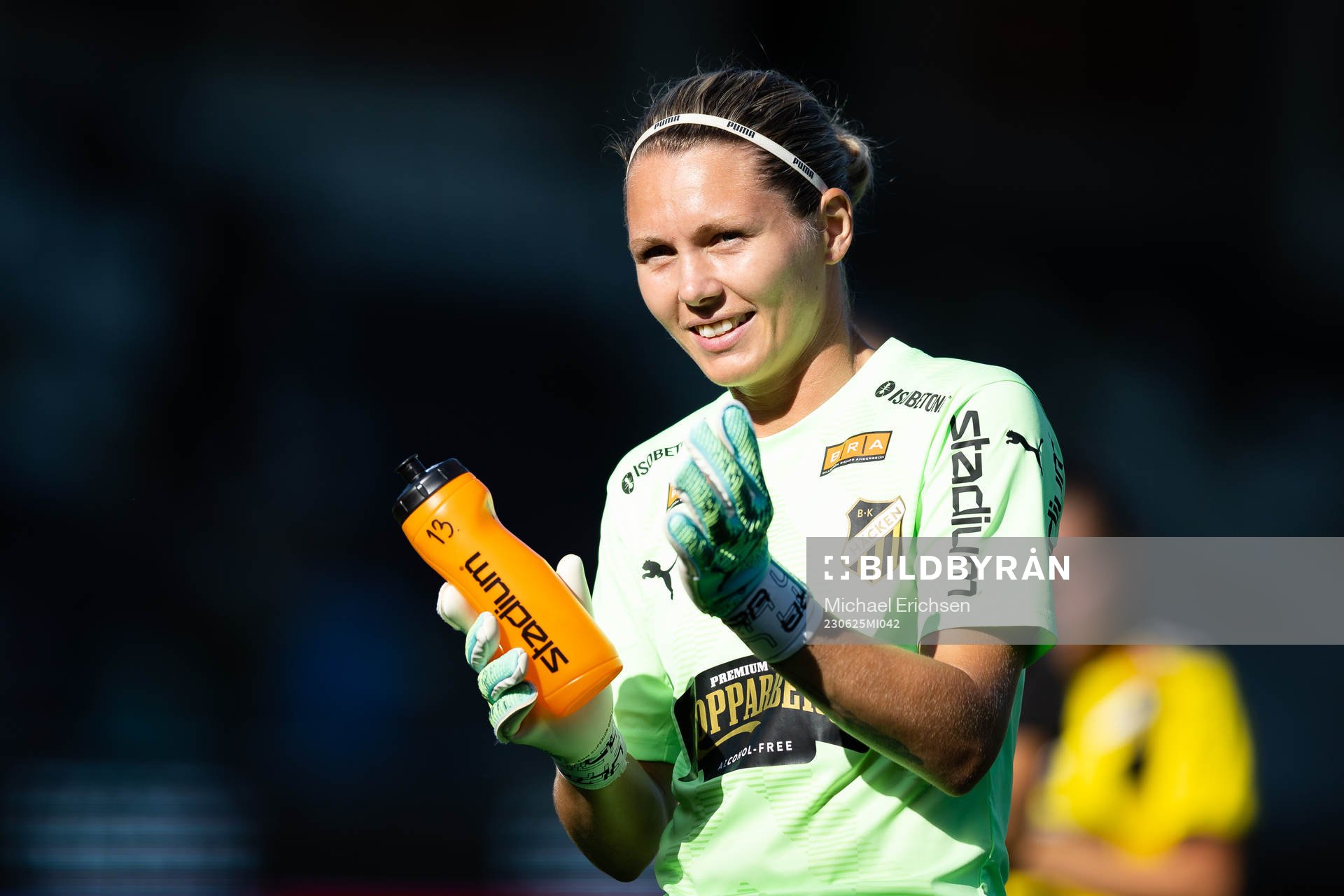 Häckens målvakt Jennifer Falk