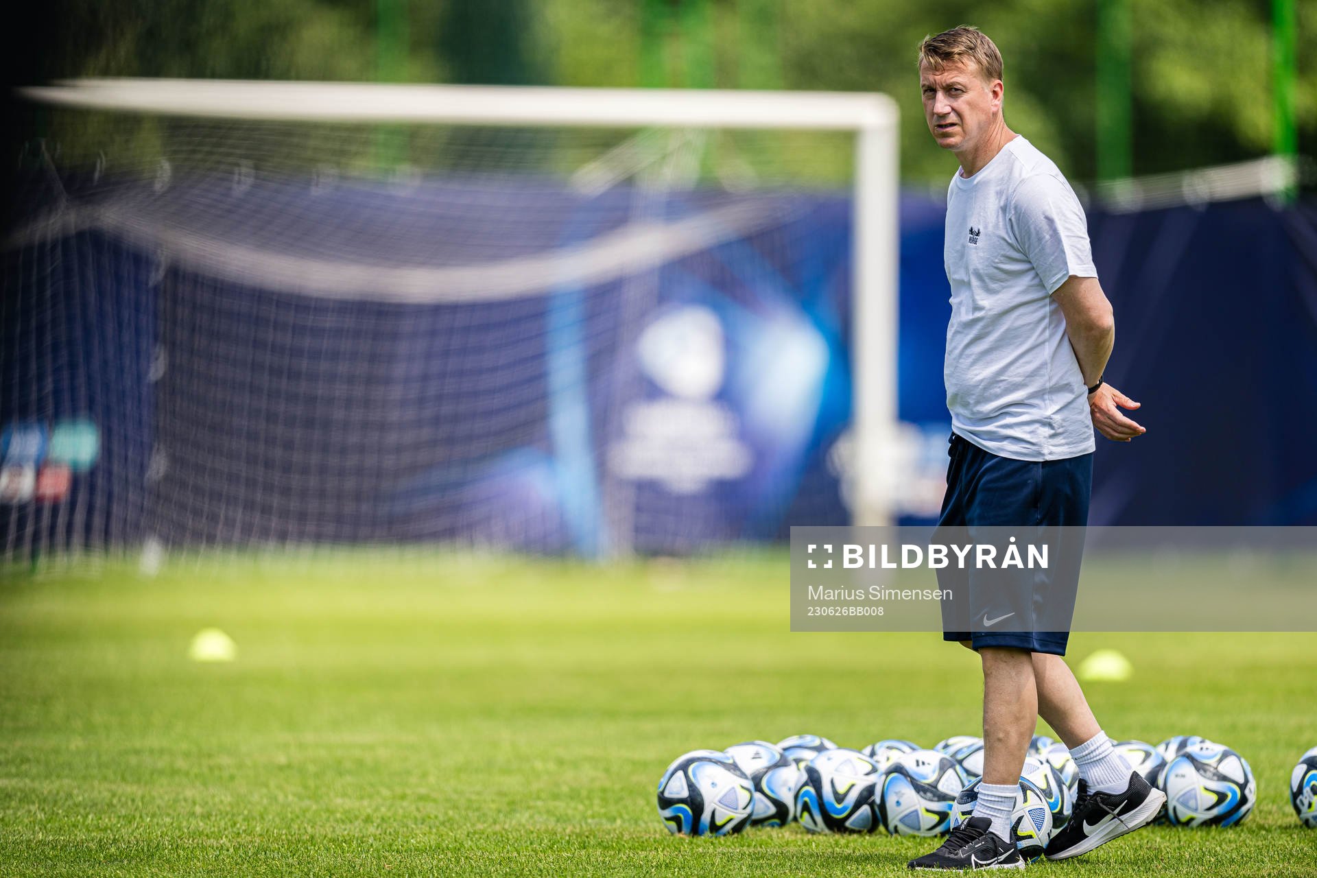 Leif Gunnar Smerud, head coach of the Norwegian under-21