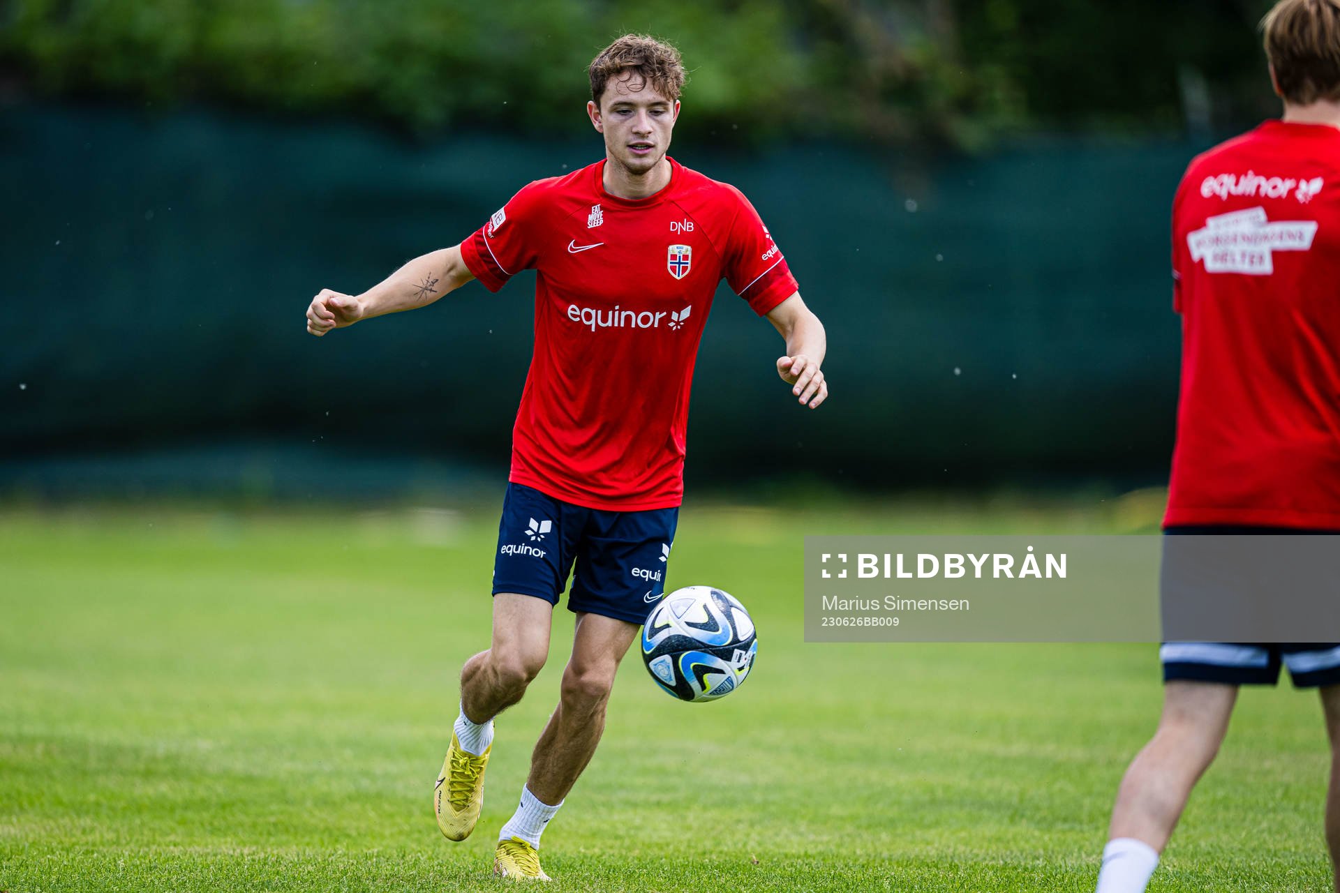 Håkon Evjen of the Norwegian under-21 national football