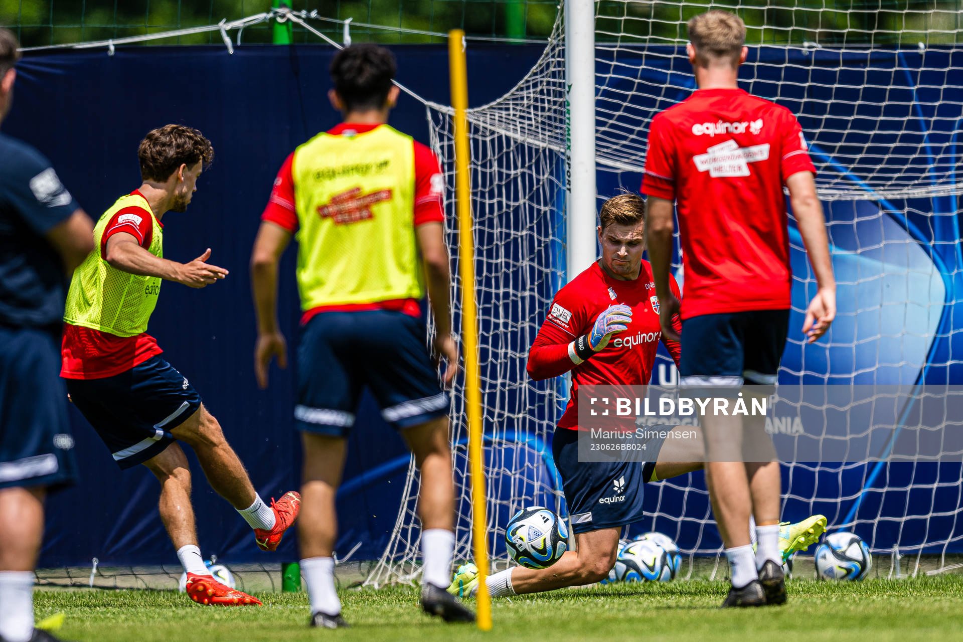 Mads Hedenstad Christiansen of the Norwegian under-21