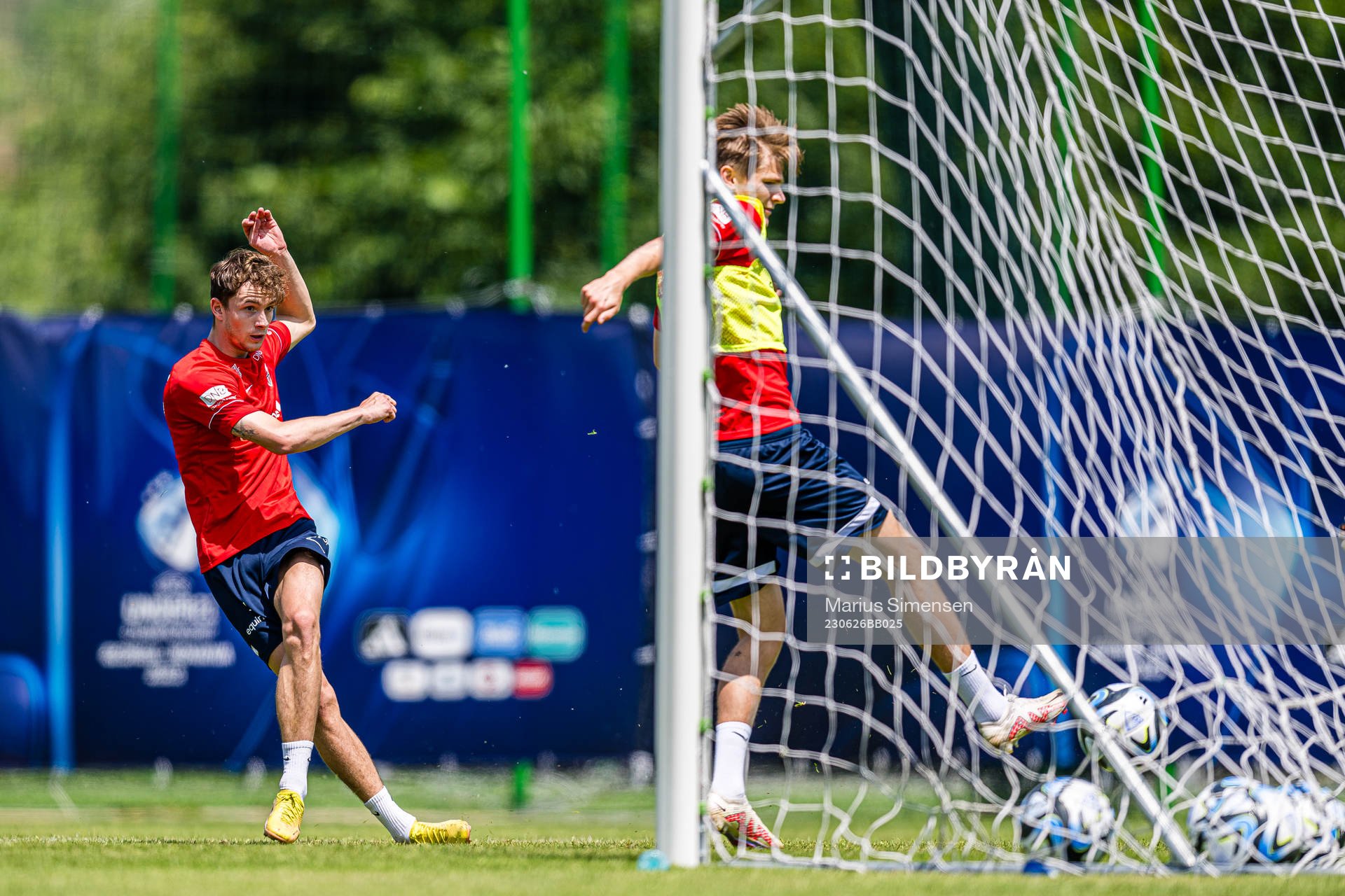 Håkon Evjen of the Norwegian under-21 national football