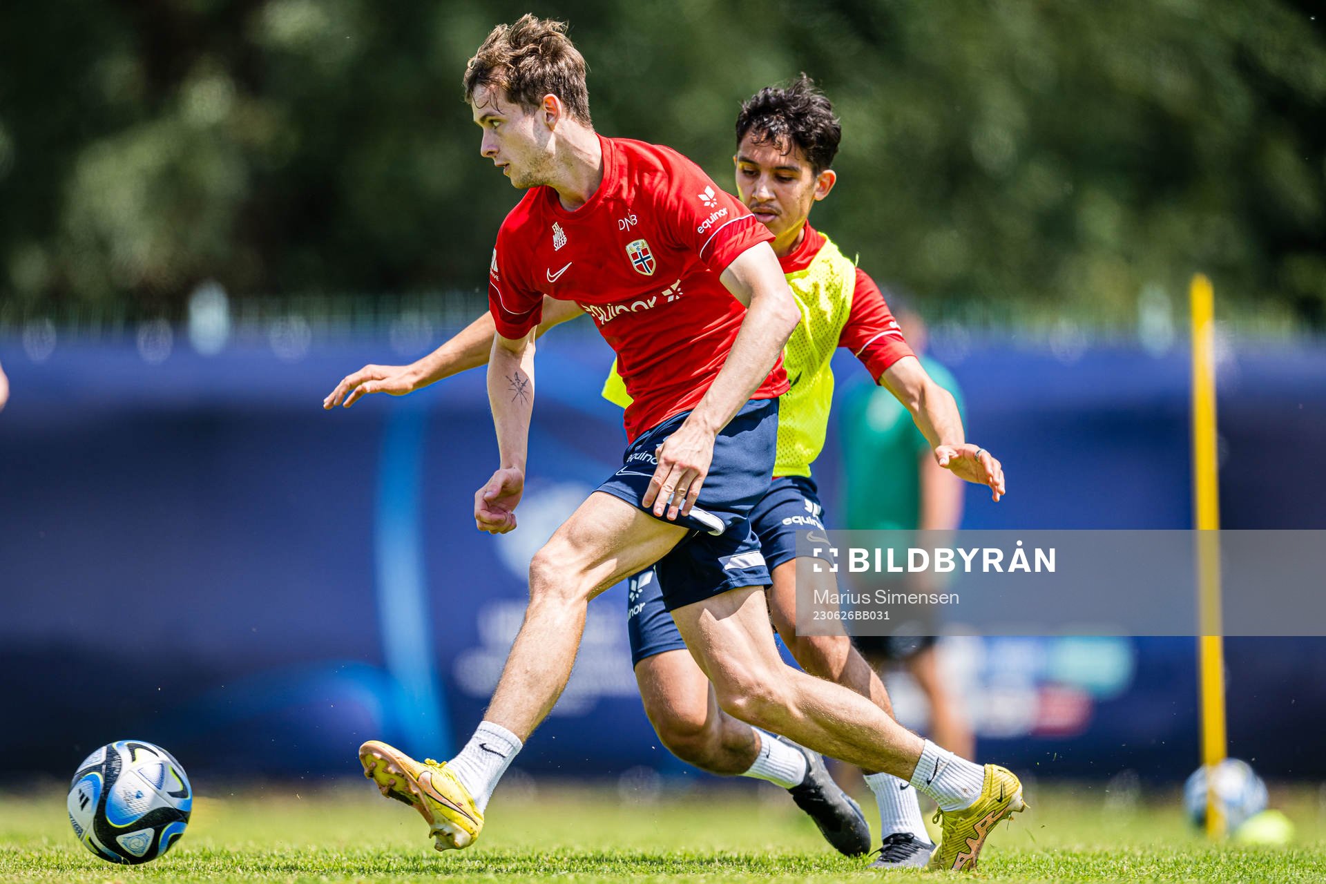 Håkon Evjen of the Norwegian under-21 national football