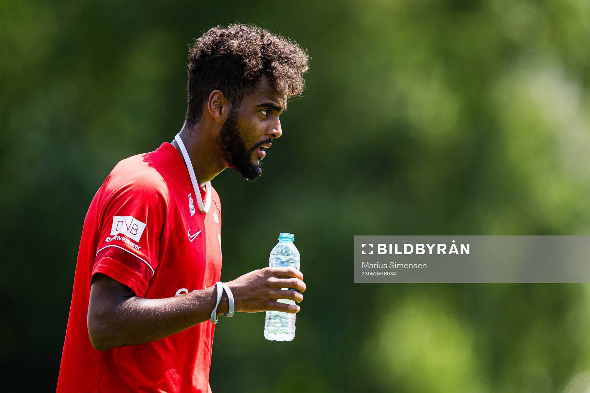 Emil Konradsen Ceide of the Norwegian under-21 national