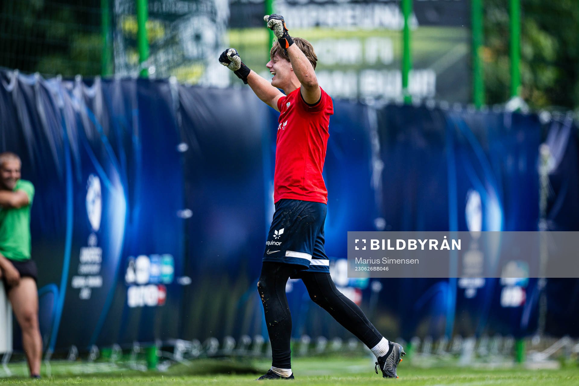 Rasmus Sandberg of the Norwegian under-21 national football