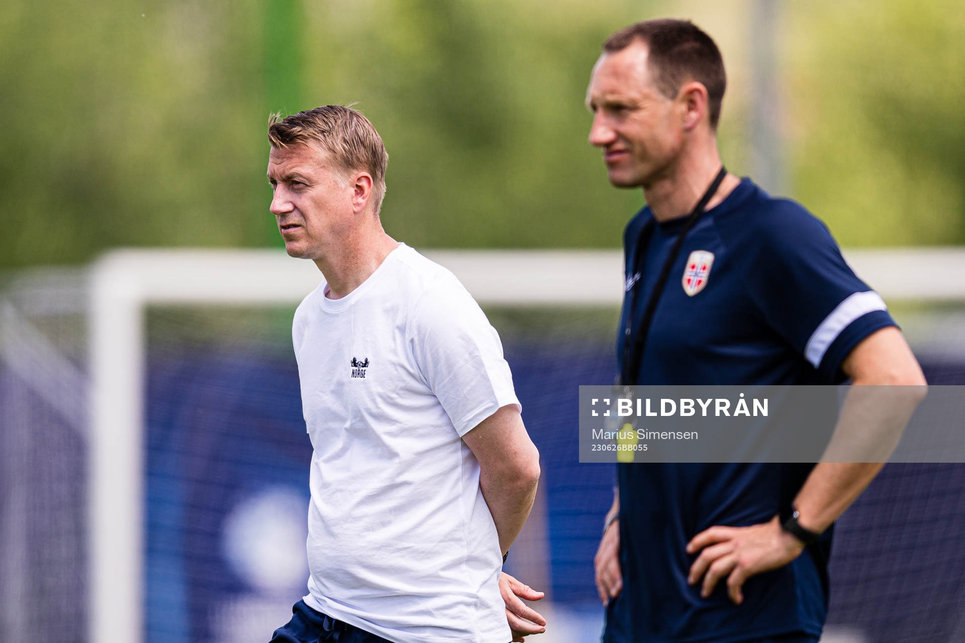 Leif Gunnar Smerud, head coach of the Norwegian under-21