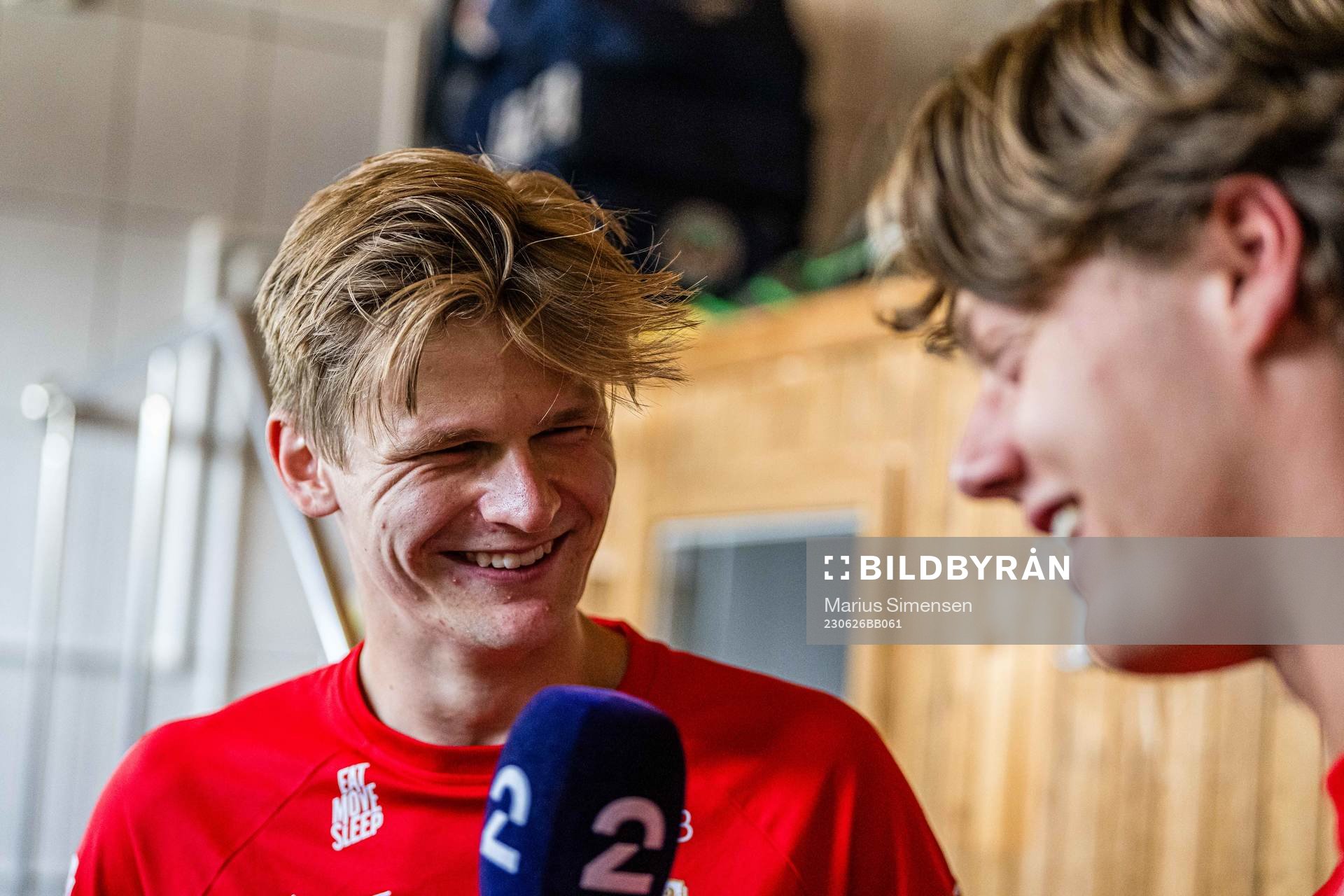 David Møller Wolfe of the Norwegian under-21 national