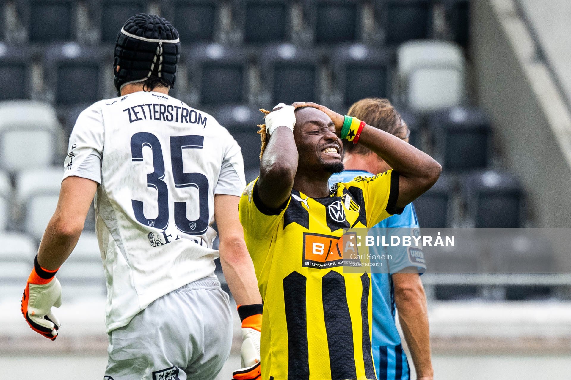 Häckens Ibrahim Sadiq deppar