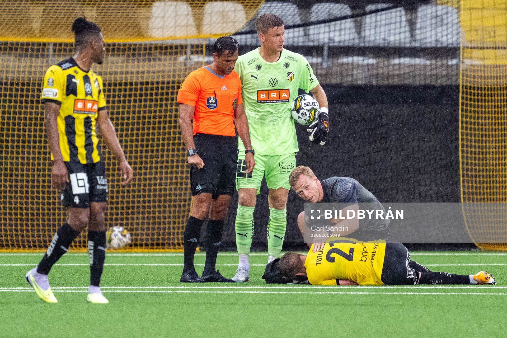Häckens Tomas Olai Totland får vård