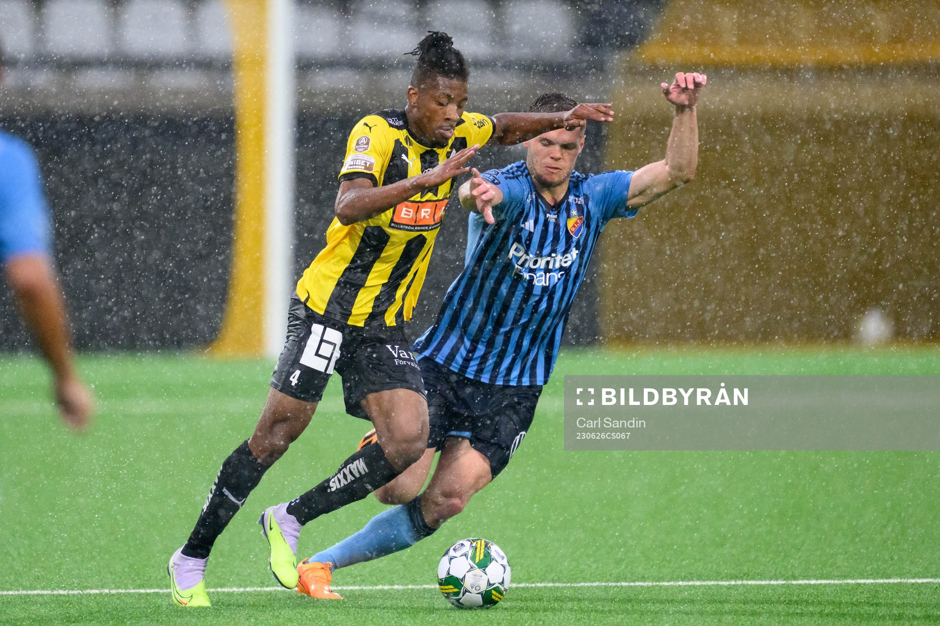 Häckens Franklin Degaulle Tebo Uchenna och Djurgårdens