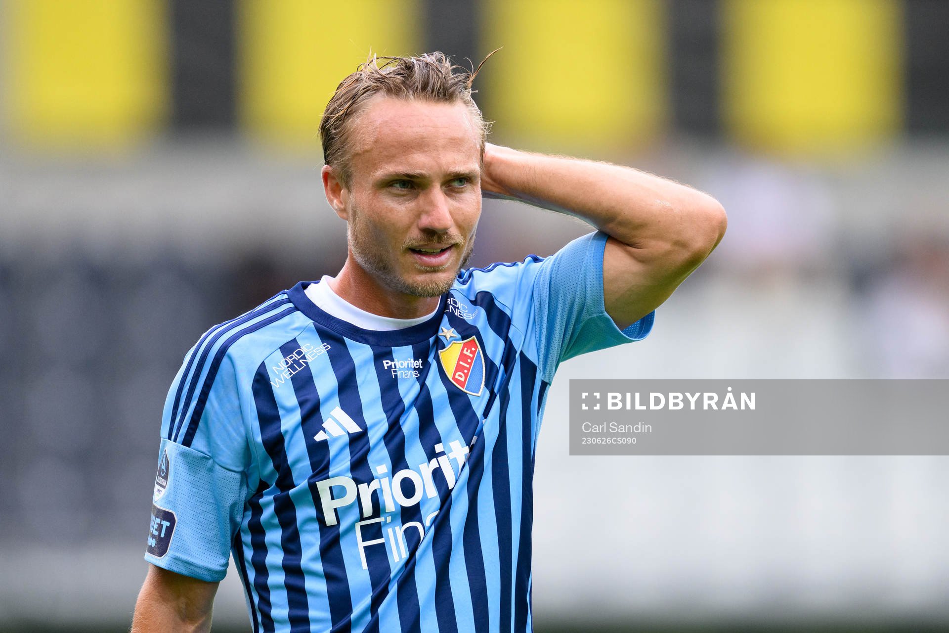 Djurgårdens Pierre Neurath Bengtsson