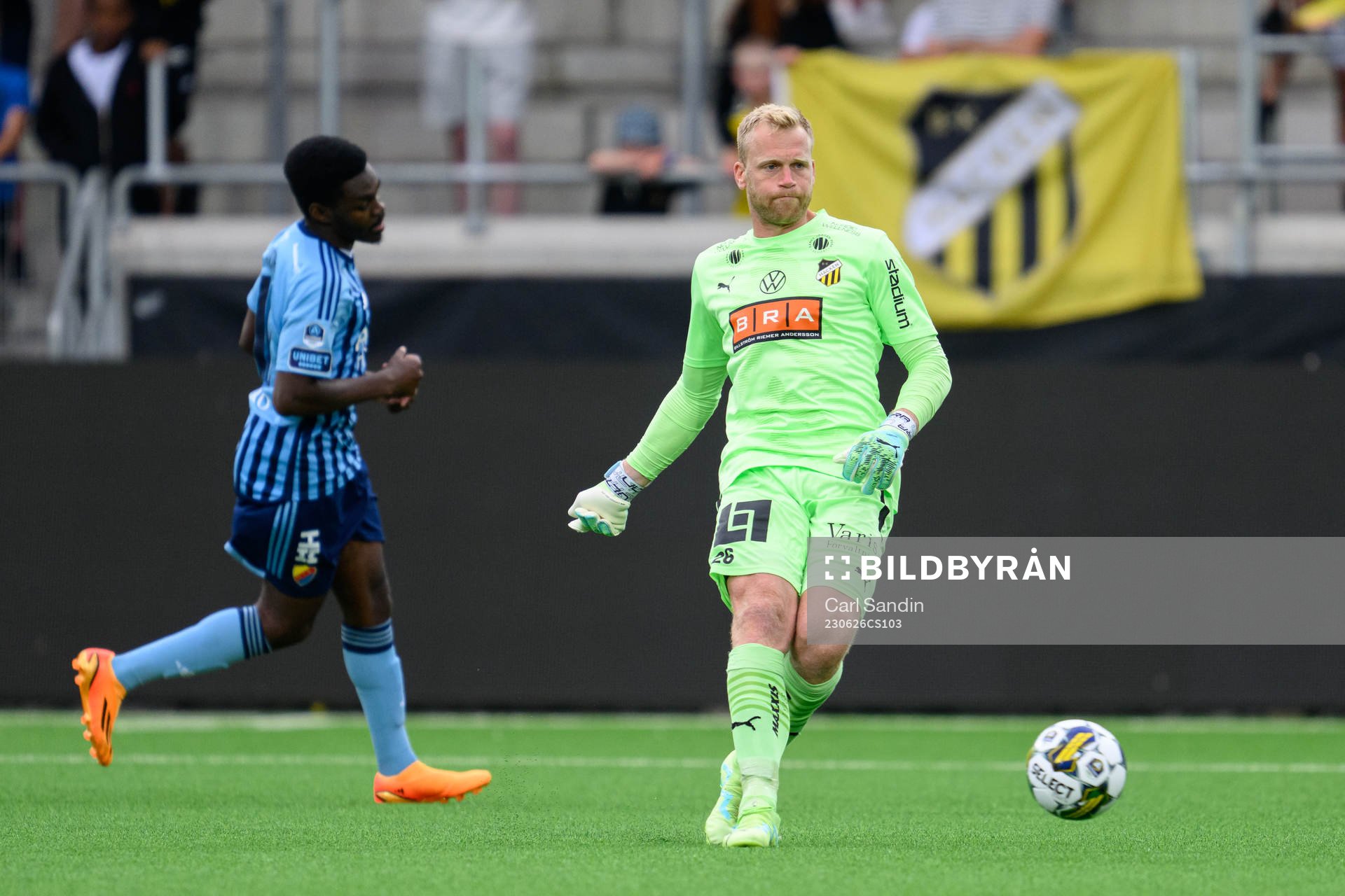 Häckens målvakt Peter Abrahamsson