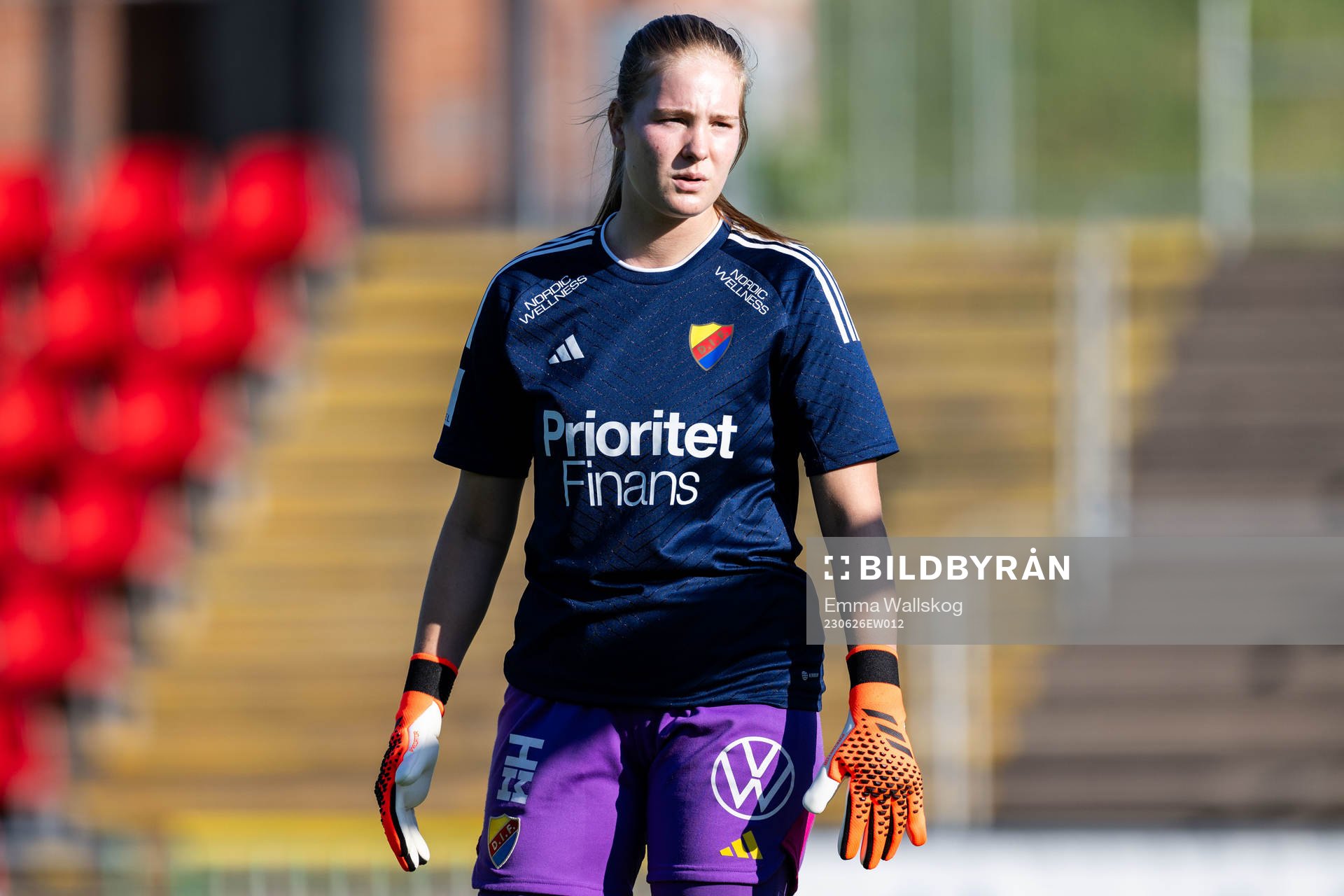 Djurgårdens målvakt Elvira Björklund