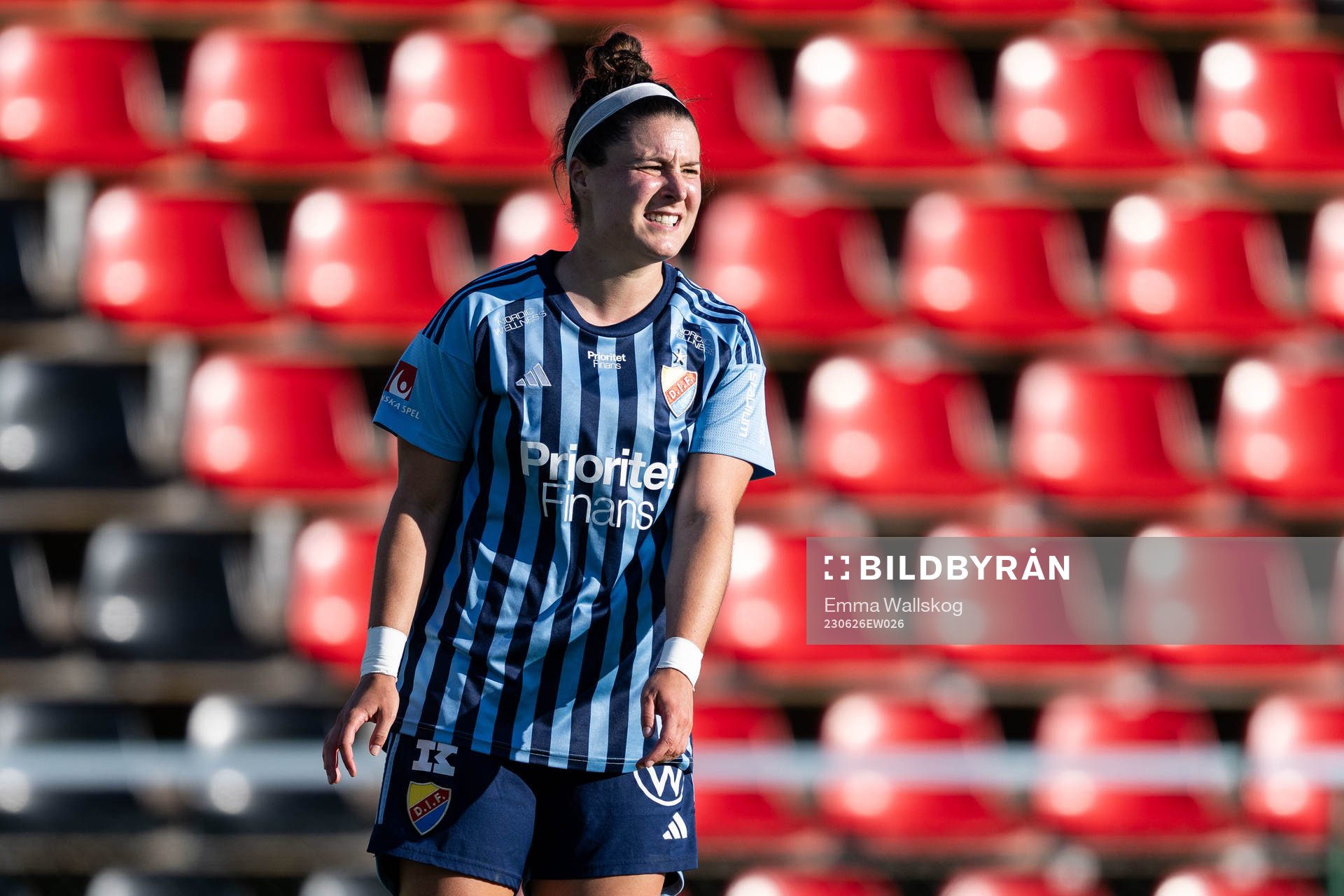Djurgårdens Hayley Dowd deppar