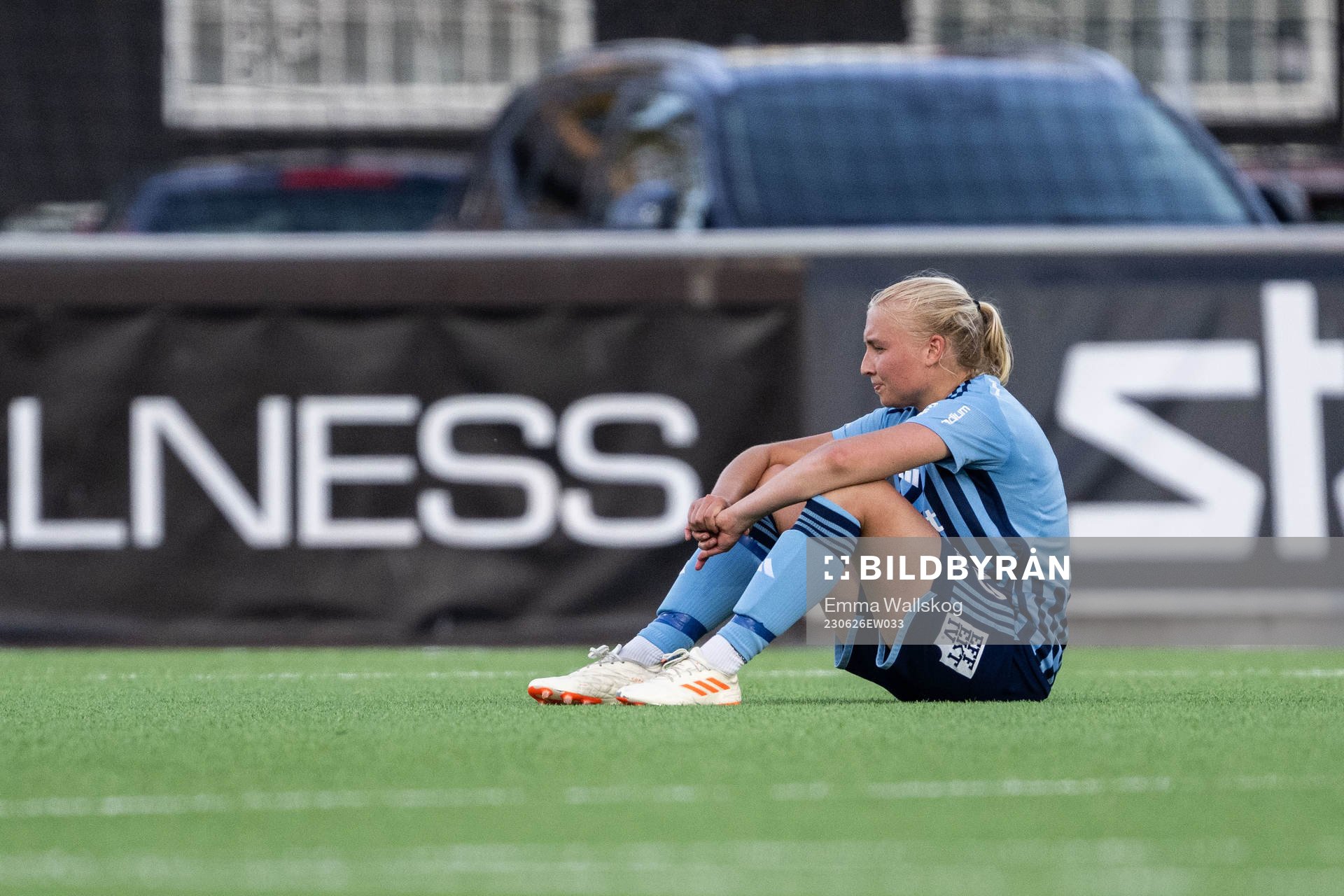 Djurgårdens Stinalisa Johansson deppar