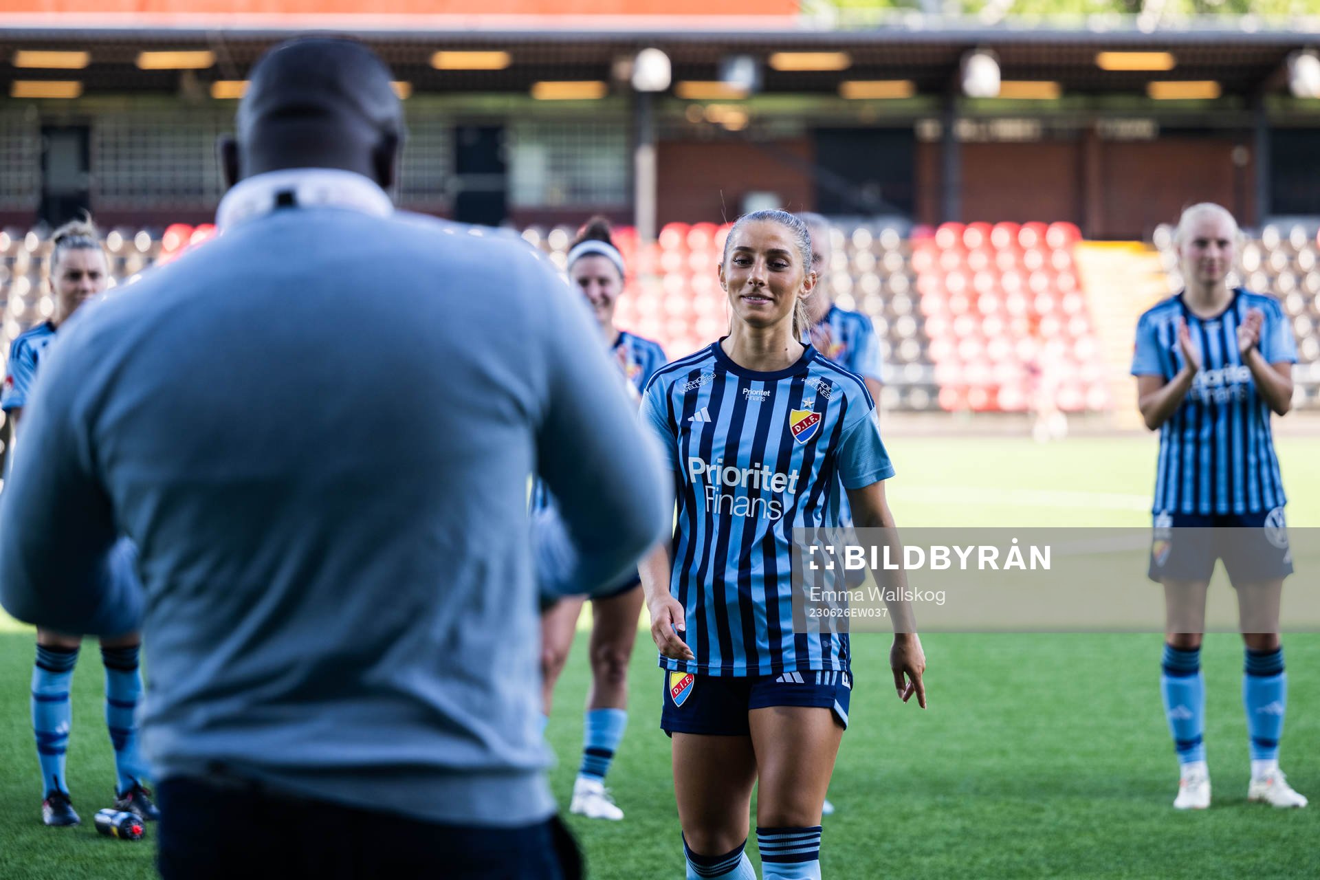 Djurgårdens Tilde Lindwall uppmärksammas för sina 100