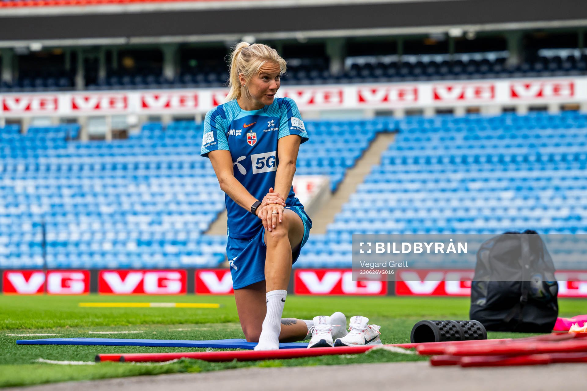 Ada Hegerberg of the Norwegian women's national football