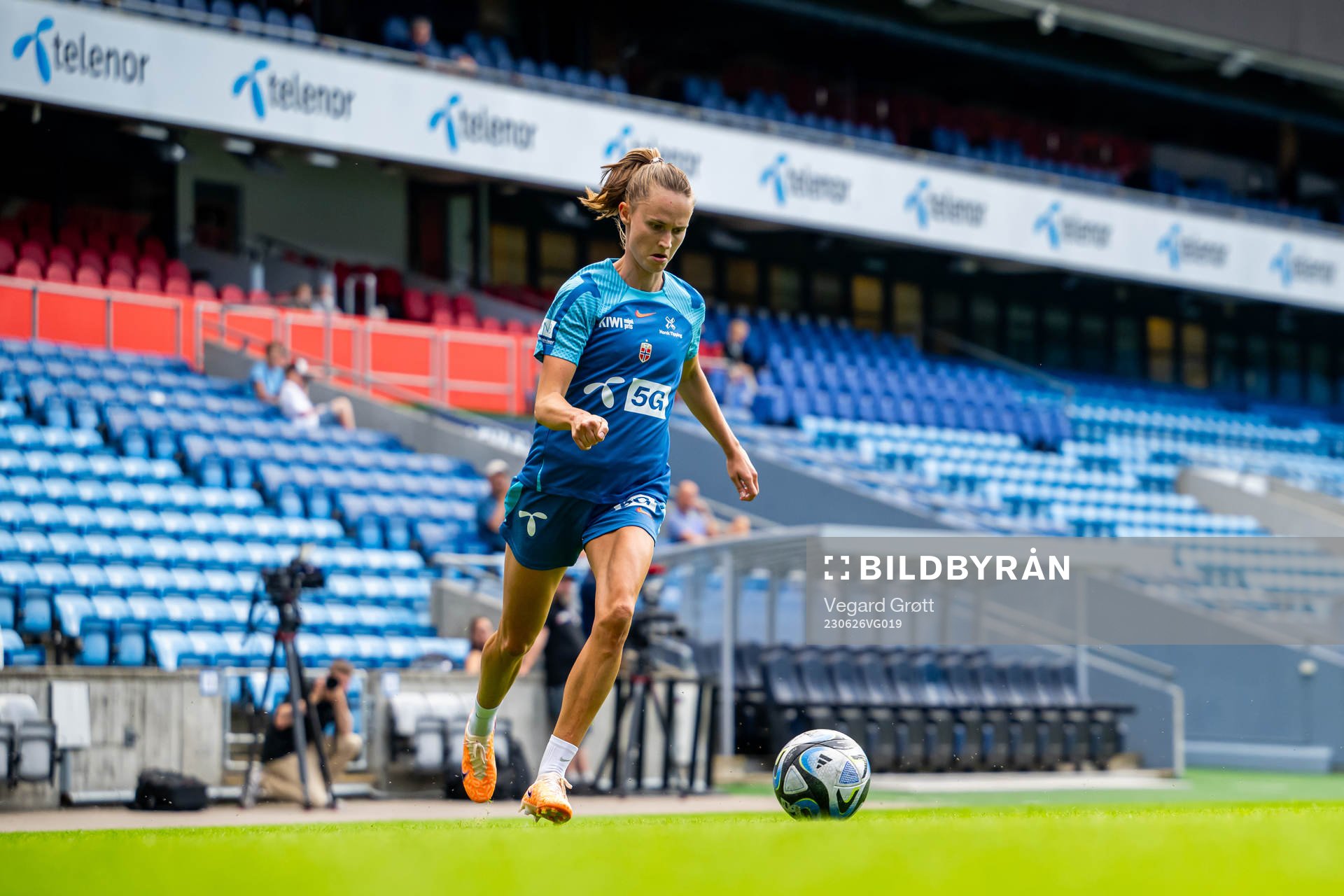 Caroline Graham Hansen of the Norwegian women's national