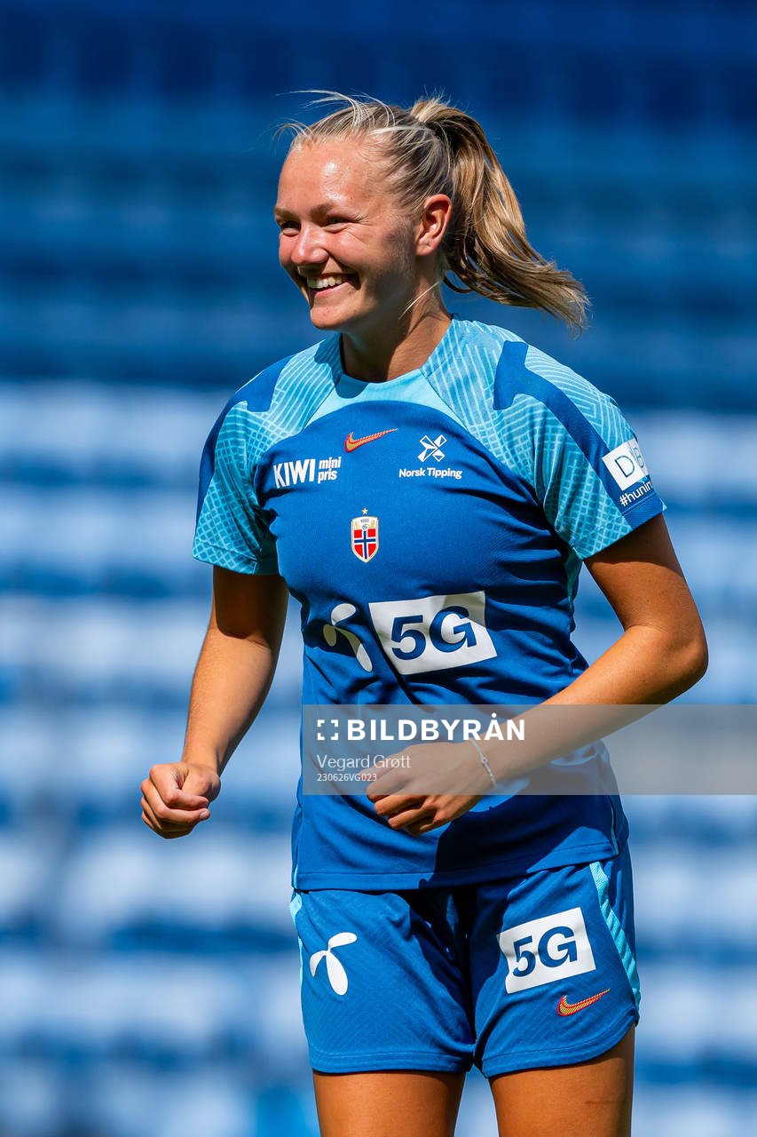Frida Maanum of the Norwegian women's national football team