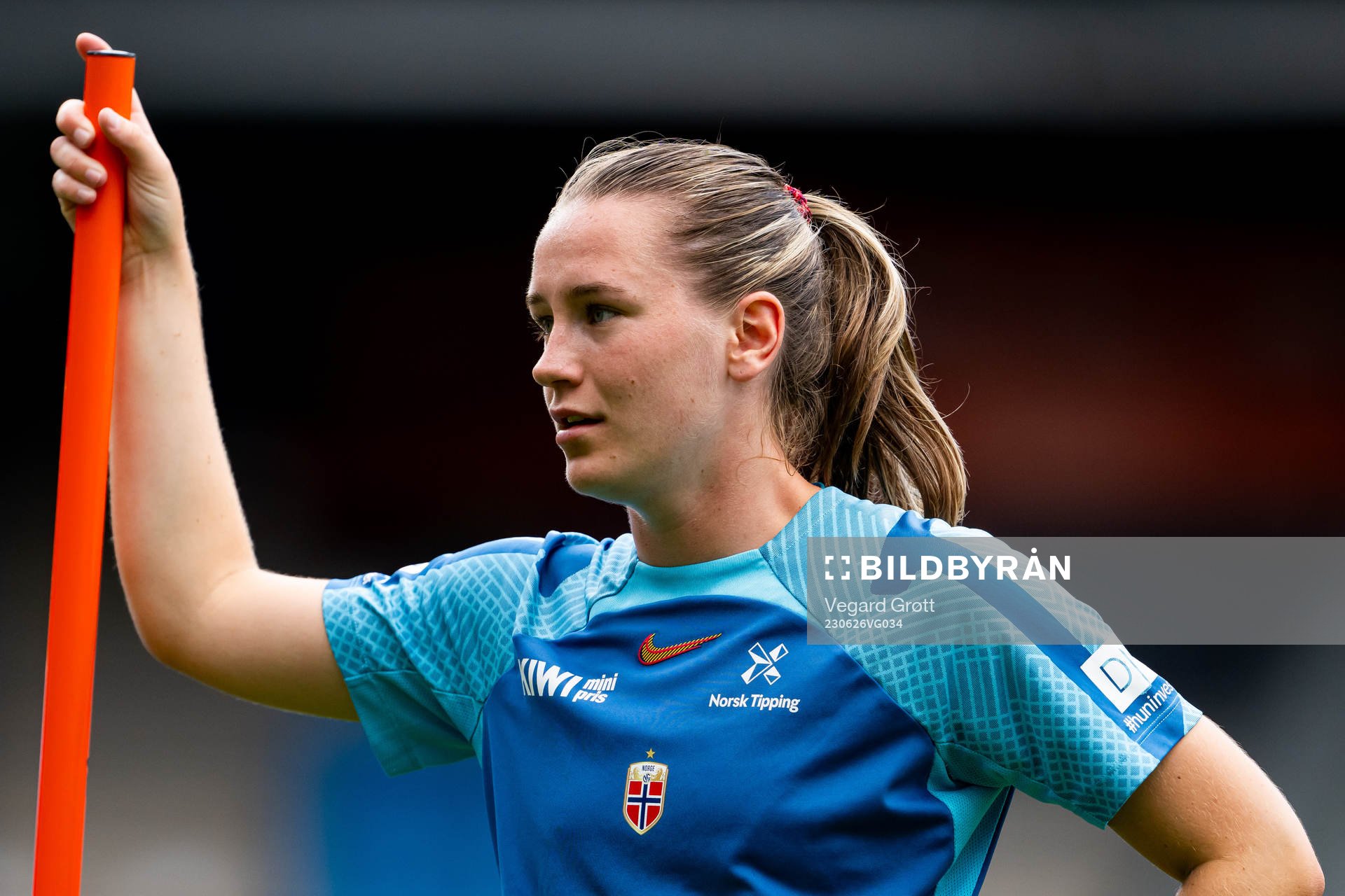 Elisabeth Terland of the Norwegian women's national