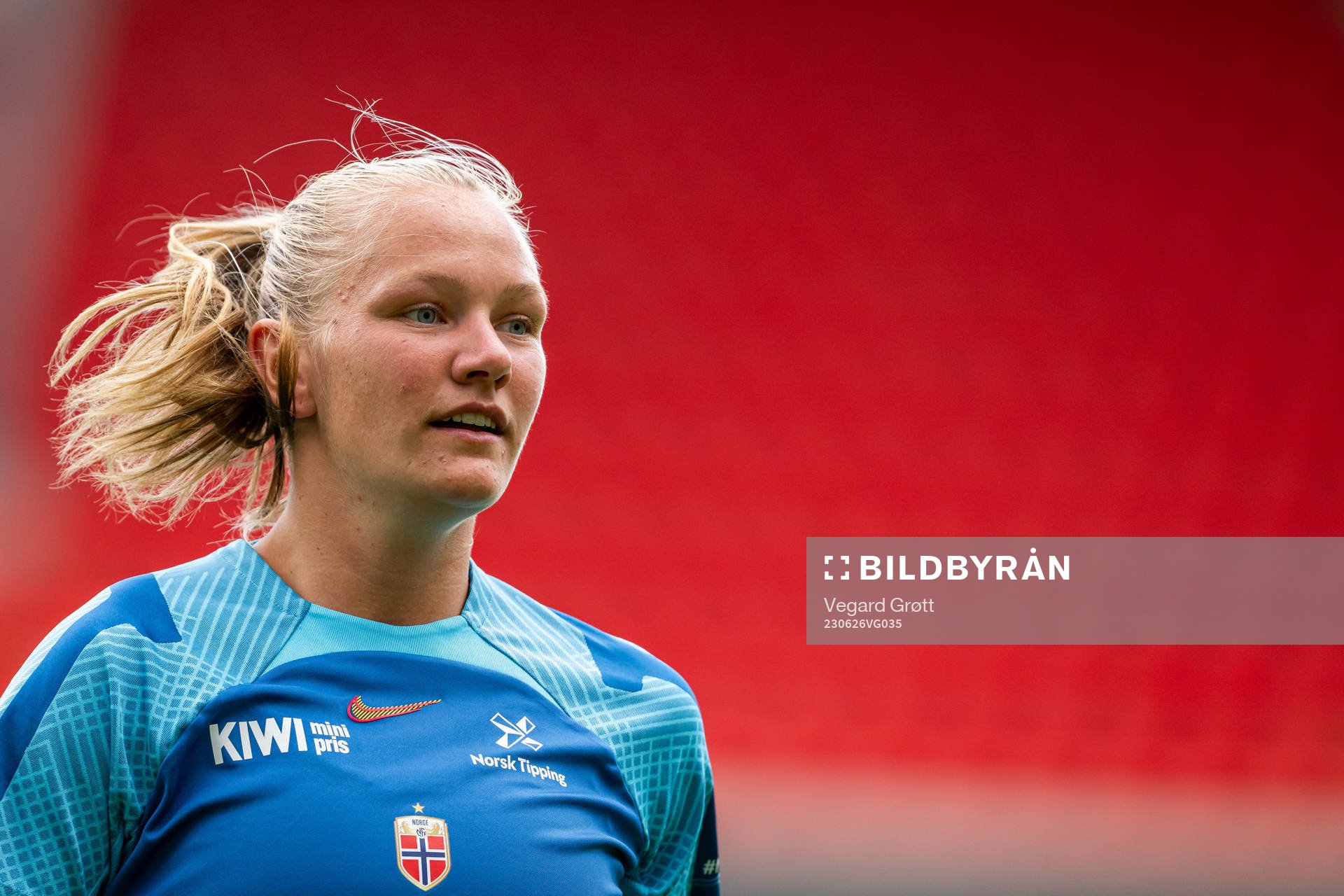 Frida Maanum of the Norwegian women's national football team