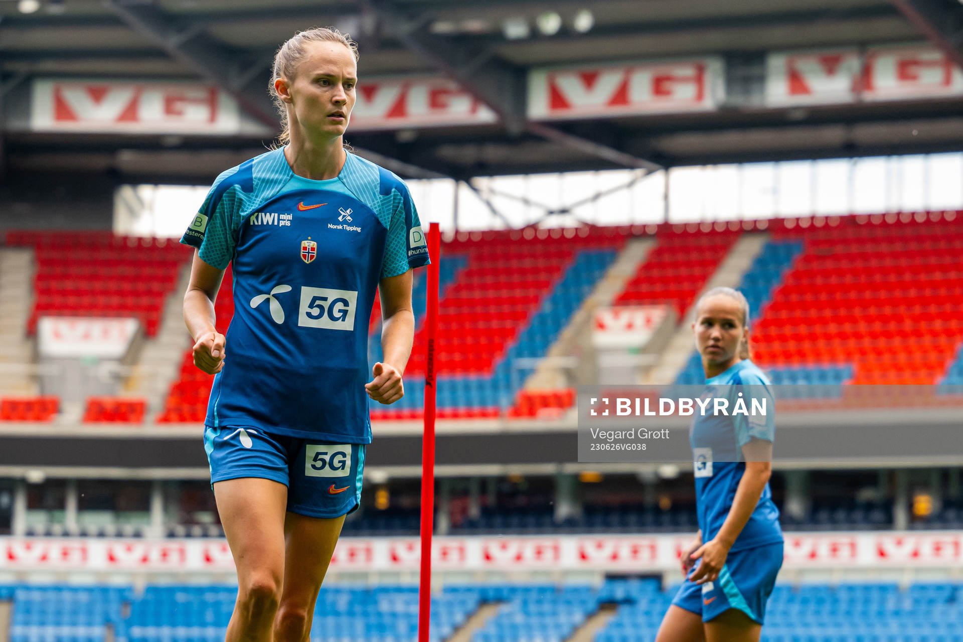 Caroline Graham Hansen of the Norwegian women's national