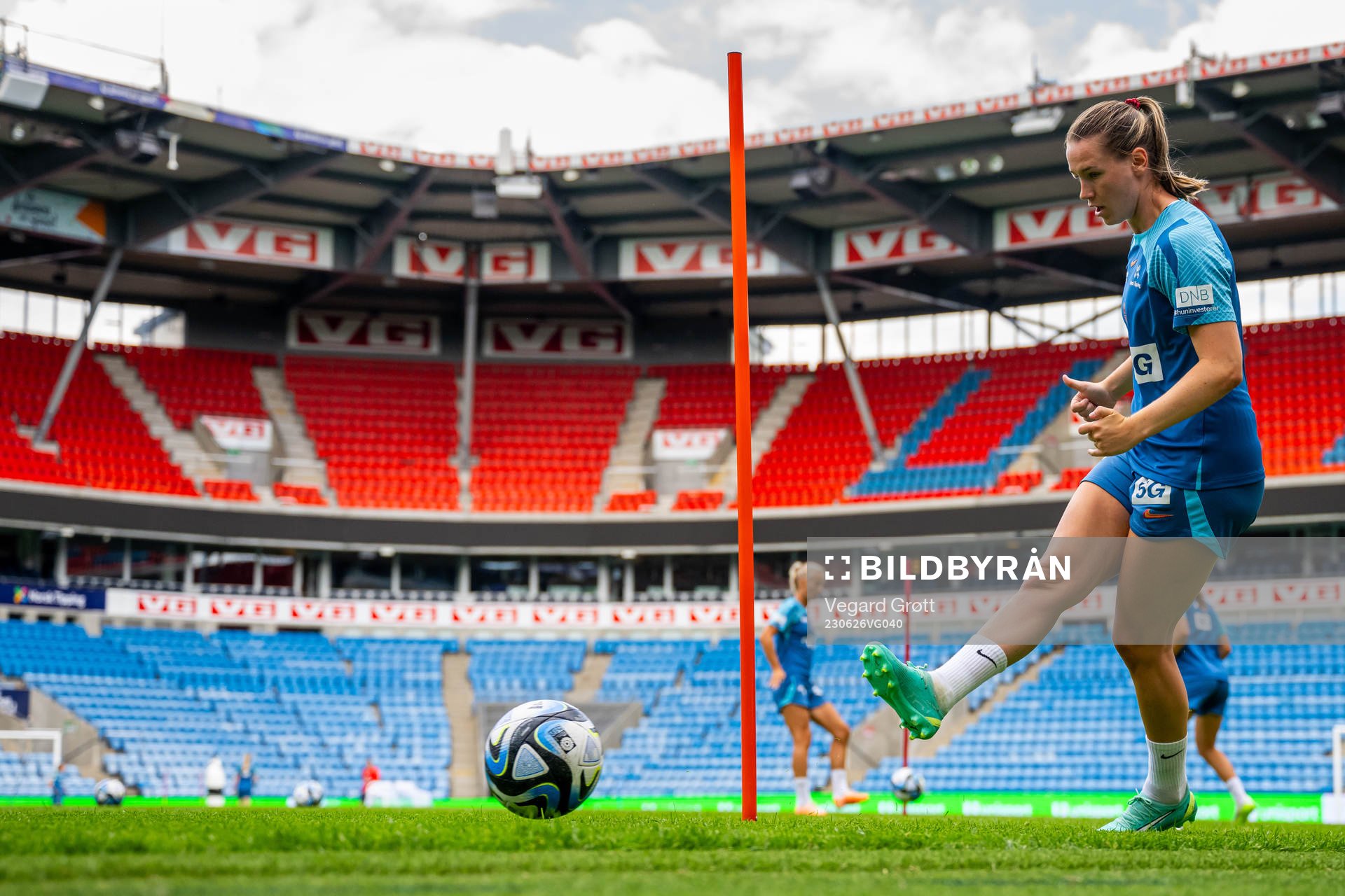 Elisabeth Terland of the Norwegian women's national