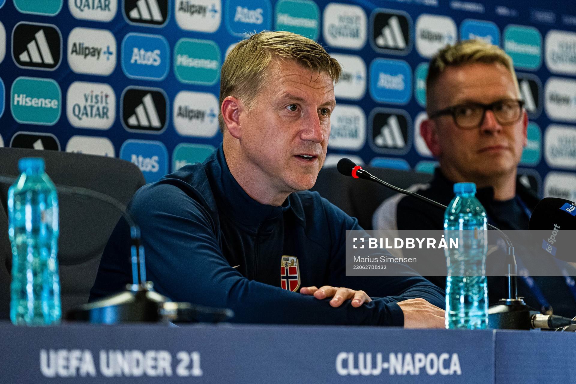 Leif Gunnar Smerud, head coach of the Norwegian under-21