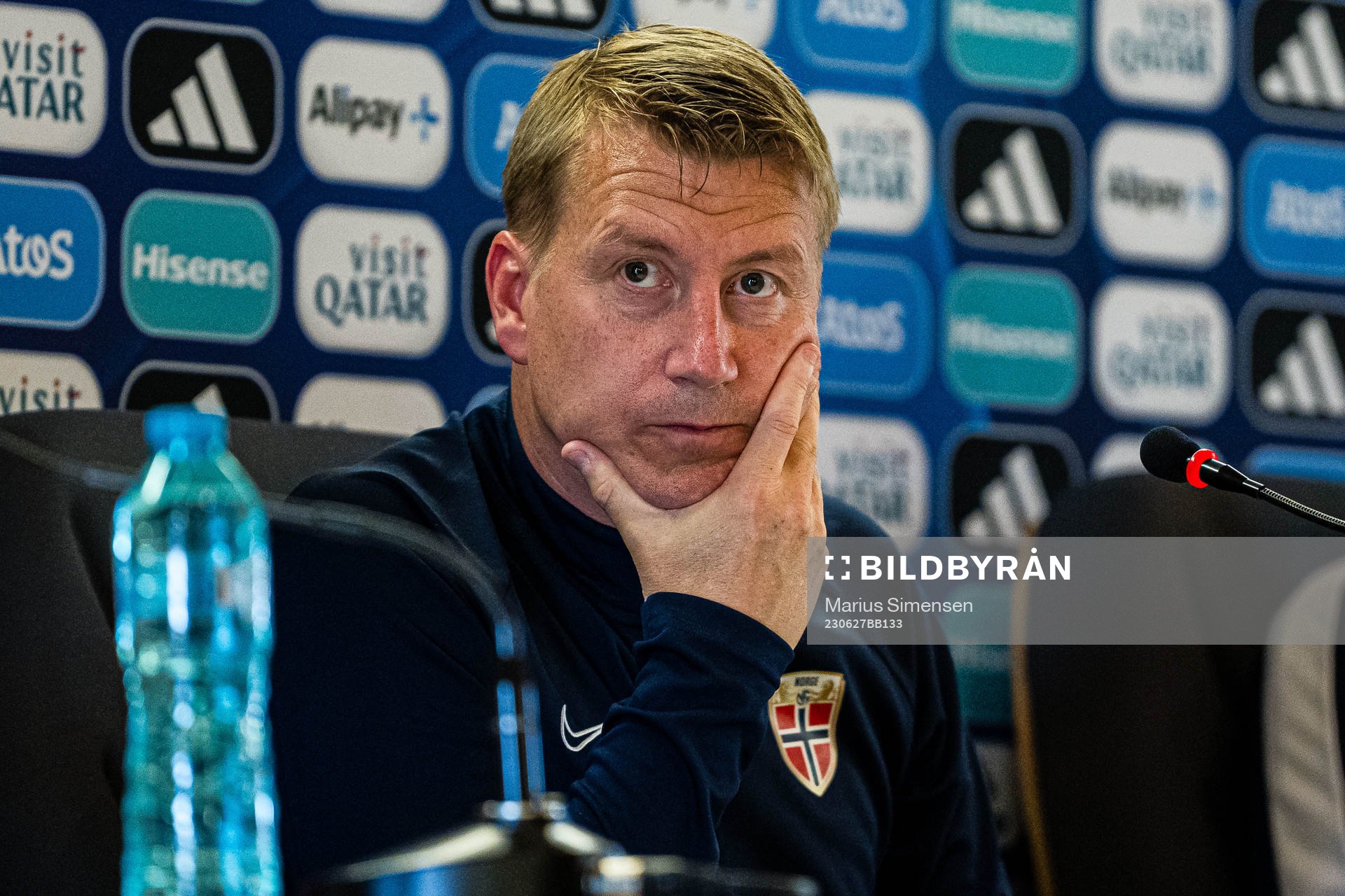 Leif Gunnar Smerud, head coach of the Norwegian under-21