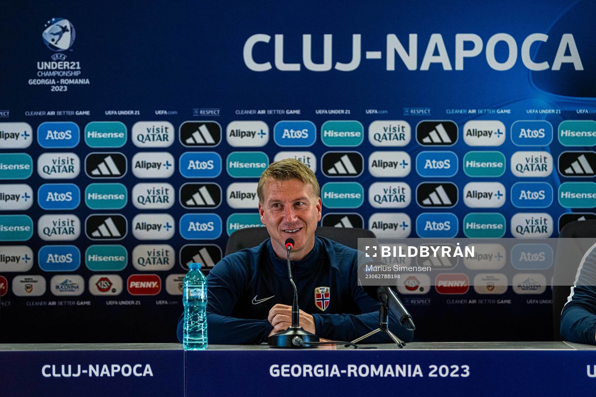 Leif Gunnar Smerud, head coach of the Norwegian under-21