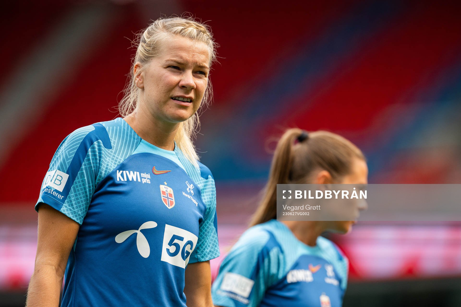 Ada Hegerberg of the Norwegian women's national football
