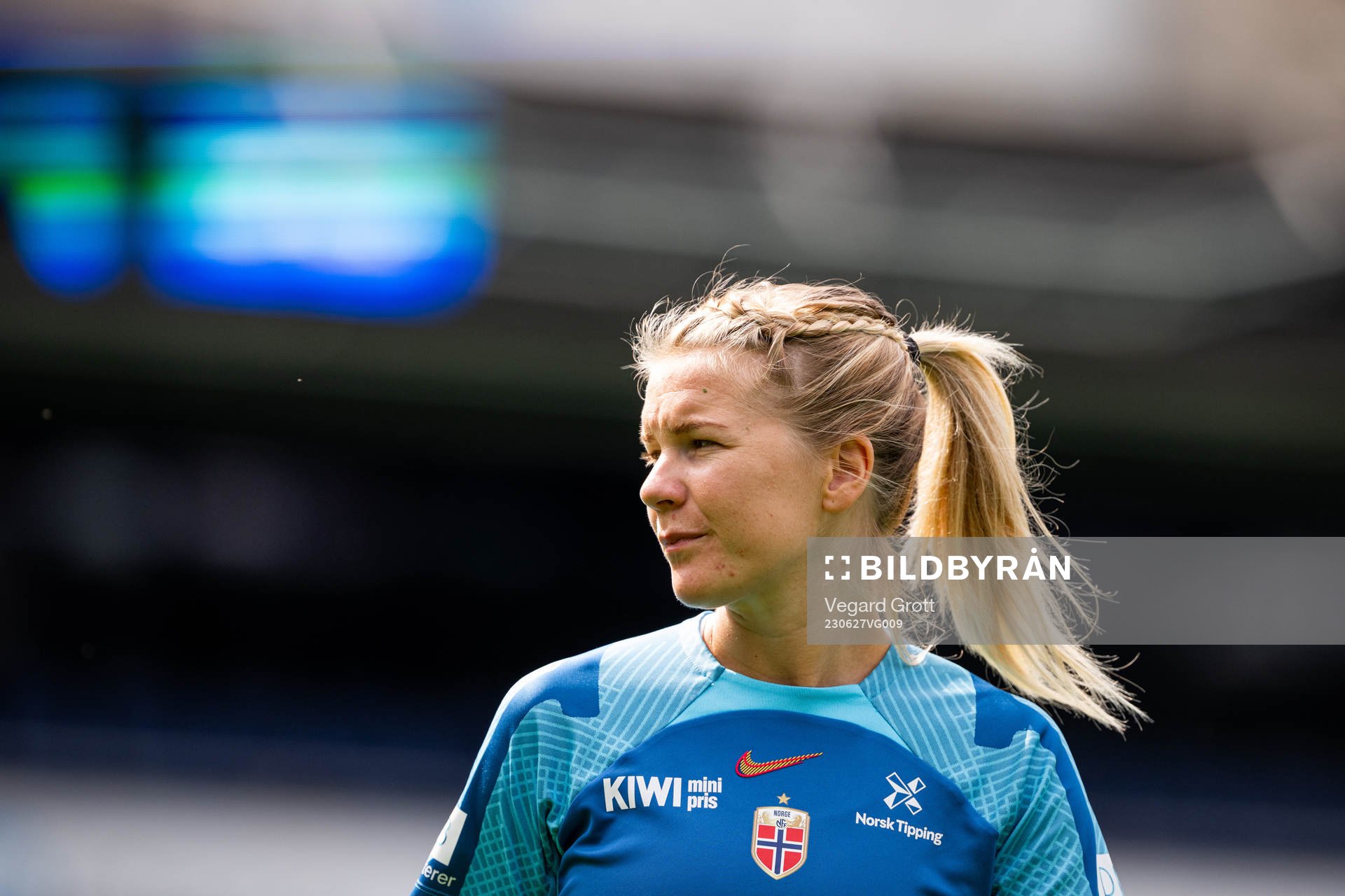 Ada Hegerberg of the Norwegian women's national football