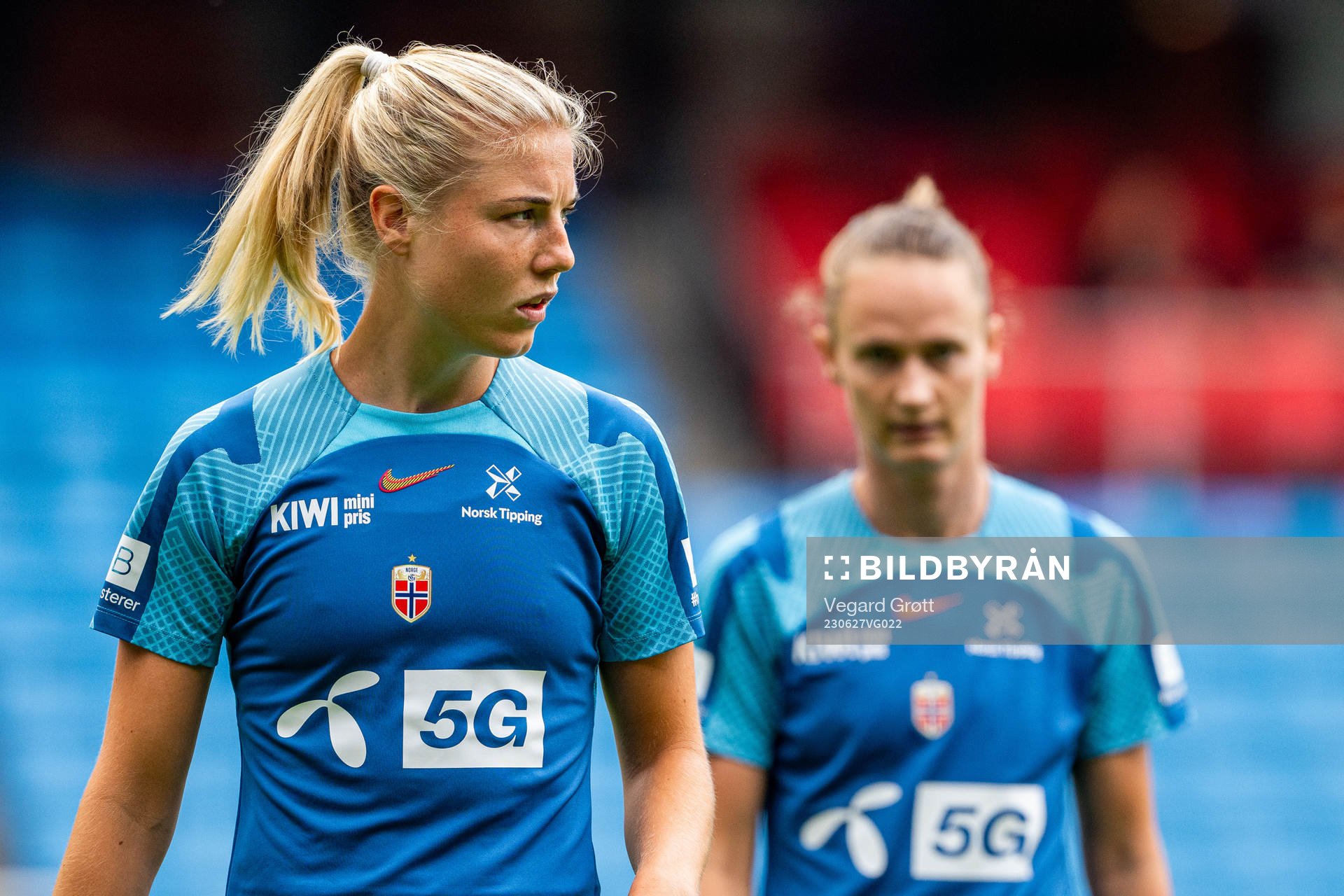 Sophie Román Haug of the Norwegian women's national