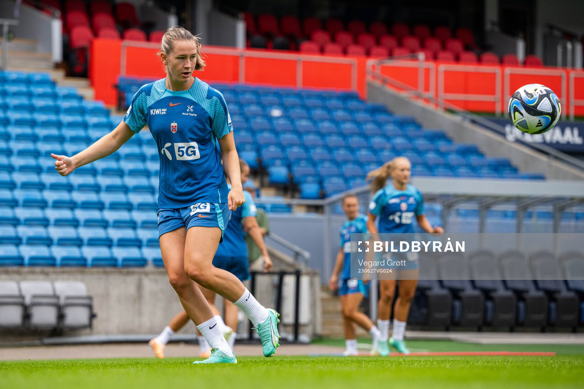 Elisabeth Terland of the Norwegian women's national