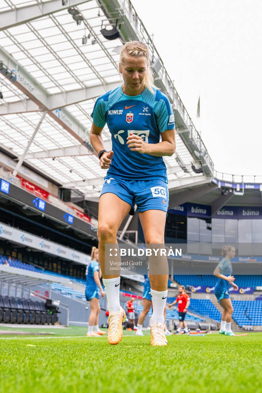 Ada Hegerberg of the Norwegian women's national football
