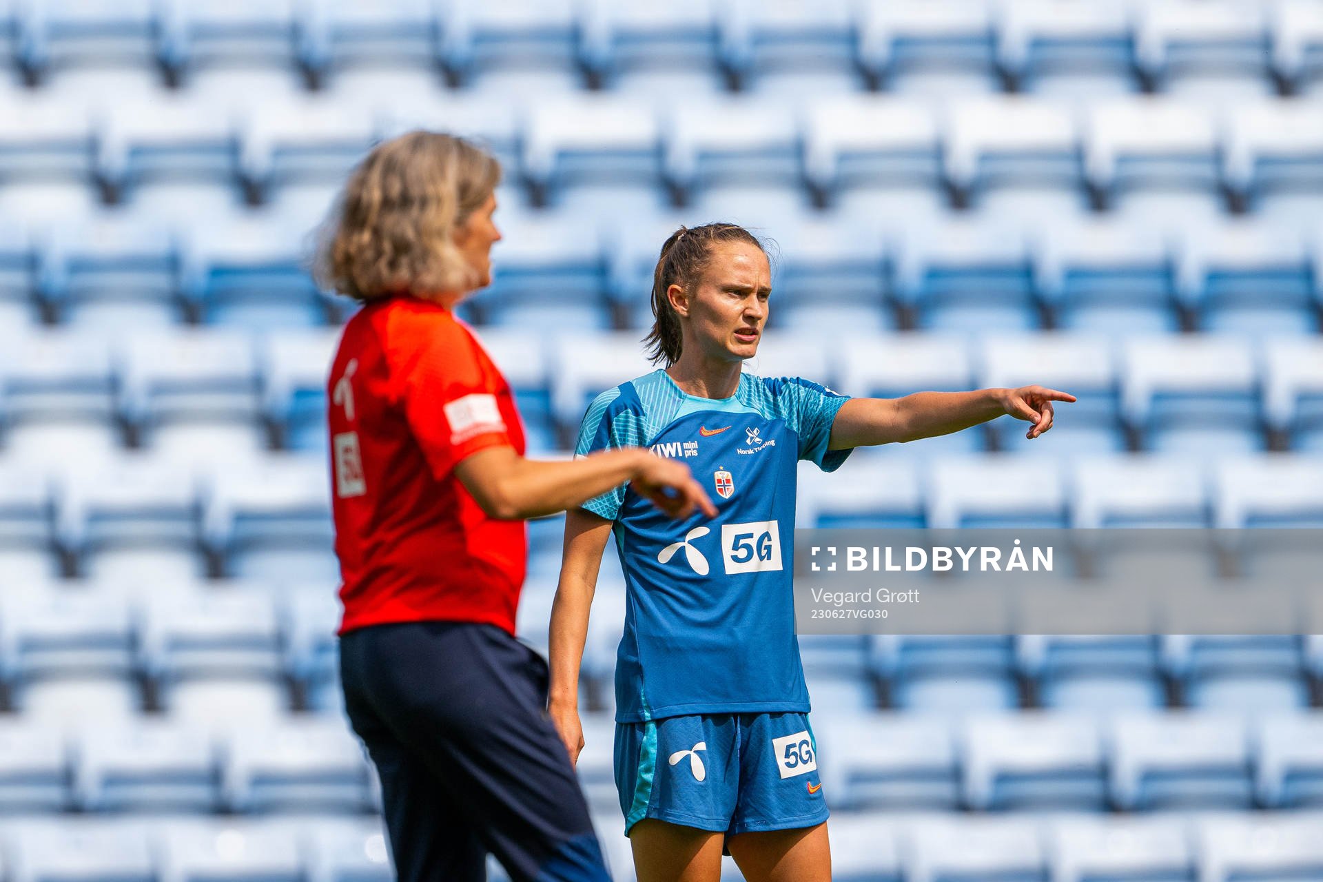 Caroline Graham Hansen of the Norwegian women's national