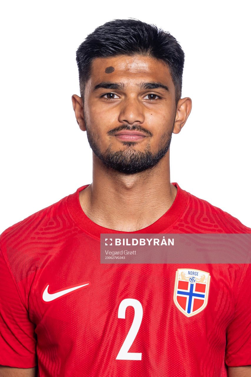 Dylan Ryan Murugesapillai of the Norwegian U19 national