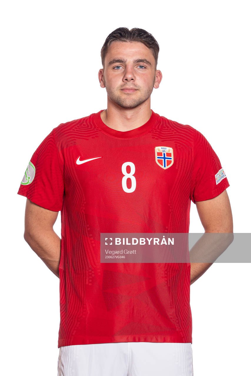 Niklas Ødegård of the Norwegian U19 national football