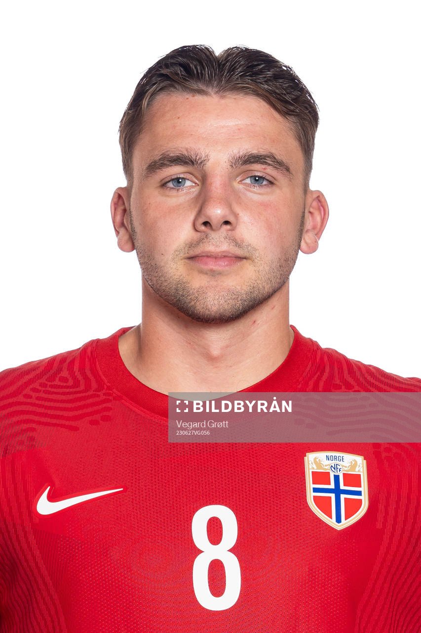 Niklas Ødegård of the Norwegian U19 national football