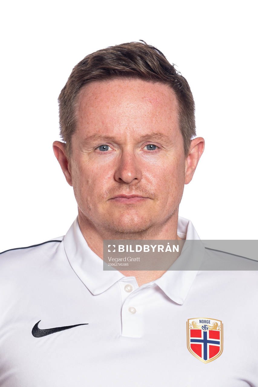 David Aronsen, physio of the Norwegian U19 national
