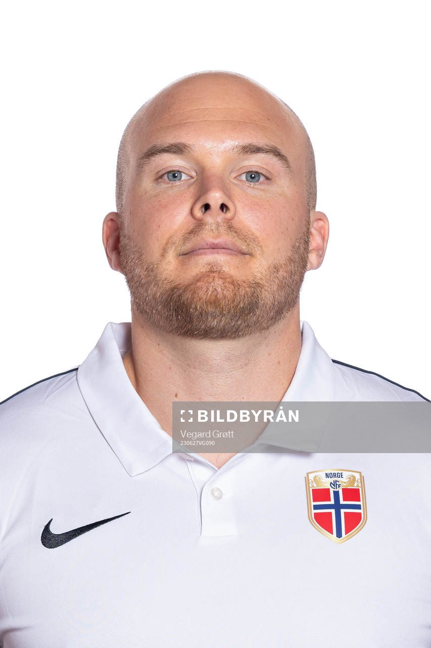Mats Hjertum, team manager of the Norwegian U19 national