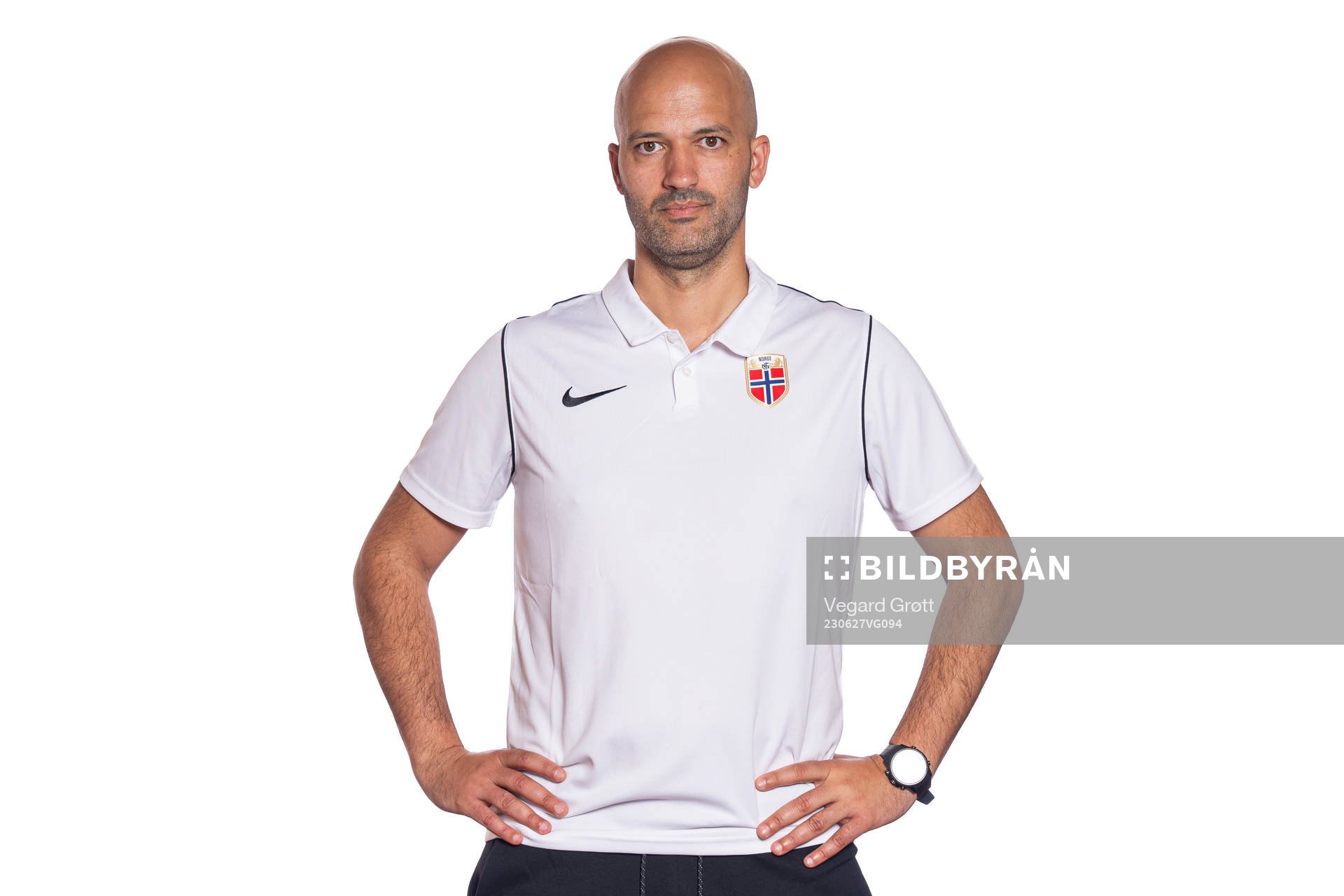 Luis Pimenta, head coach of the Norwegian U19 national