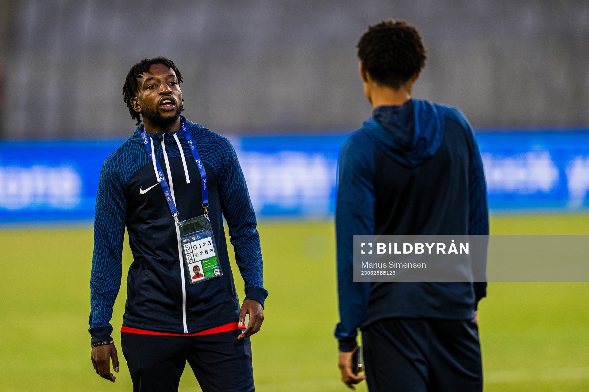 Warren Kamanzi of Norway