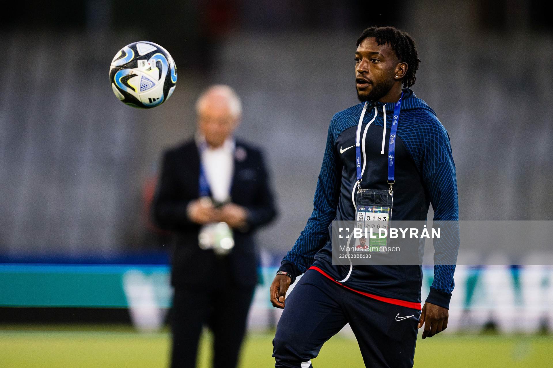 Warren Kamanzi of Norway