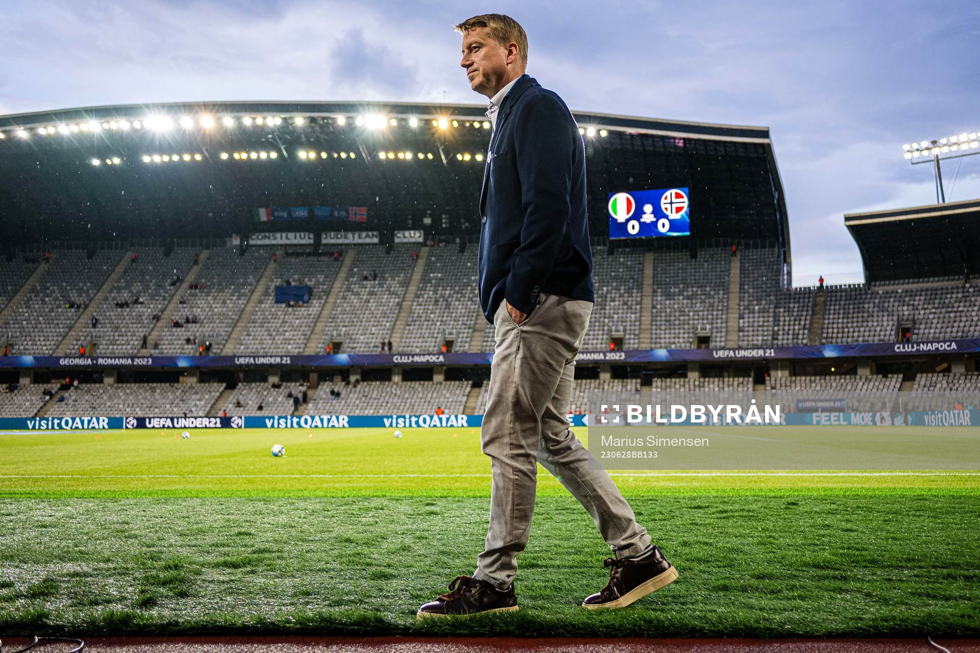 Leif Gunnar Smerud, head coach of Norway